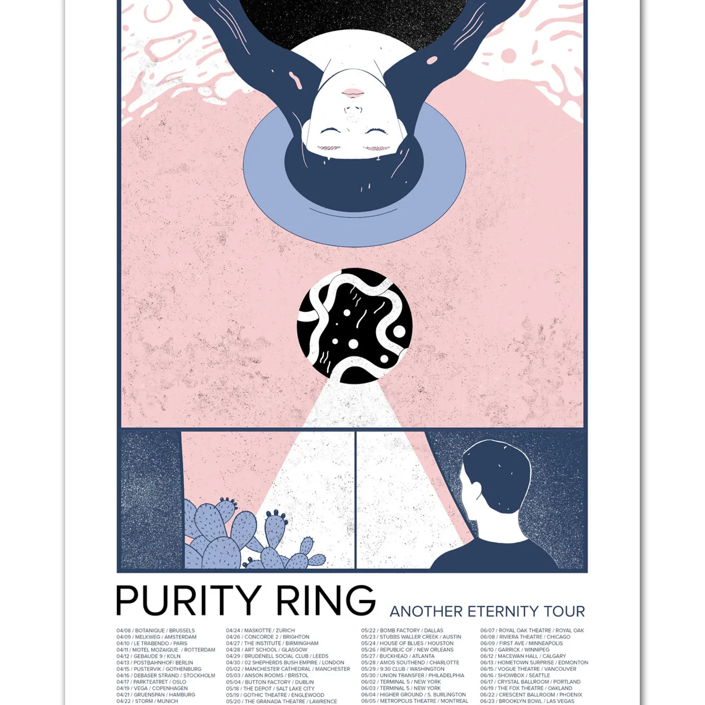 Purity Ring Another Eternity Spring/Summer '15 Tour Poster