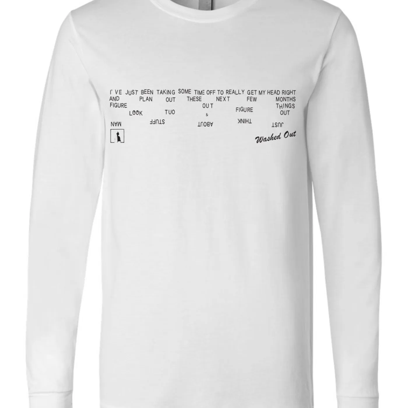 Washed Out Just Think L/S T-shirt