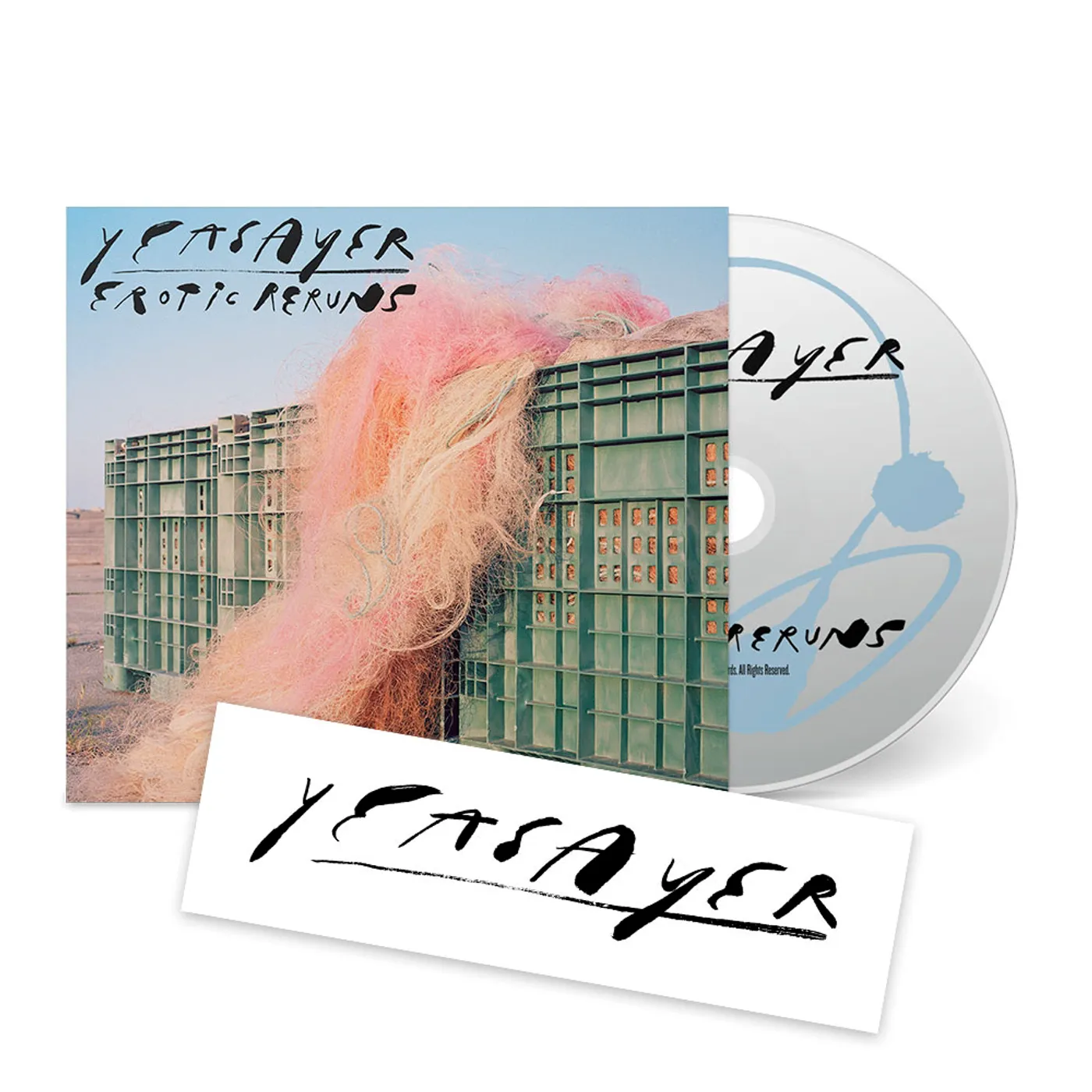 Yeasayer Erotic Reruns CD + Sticker