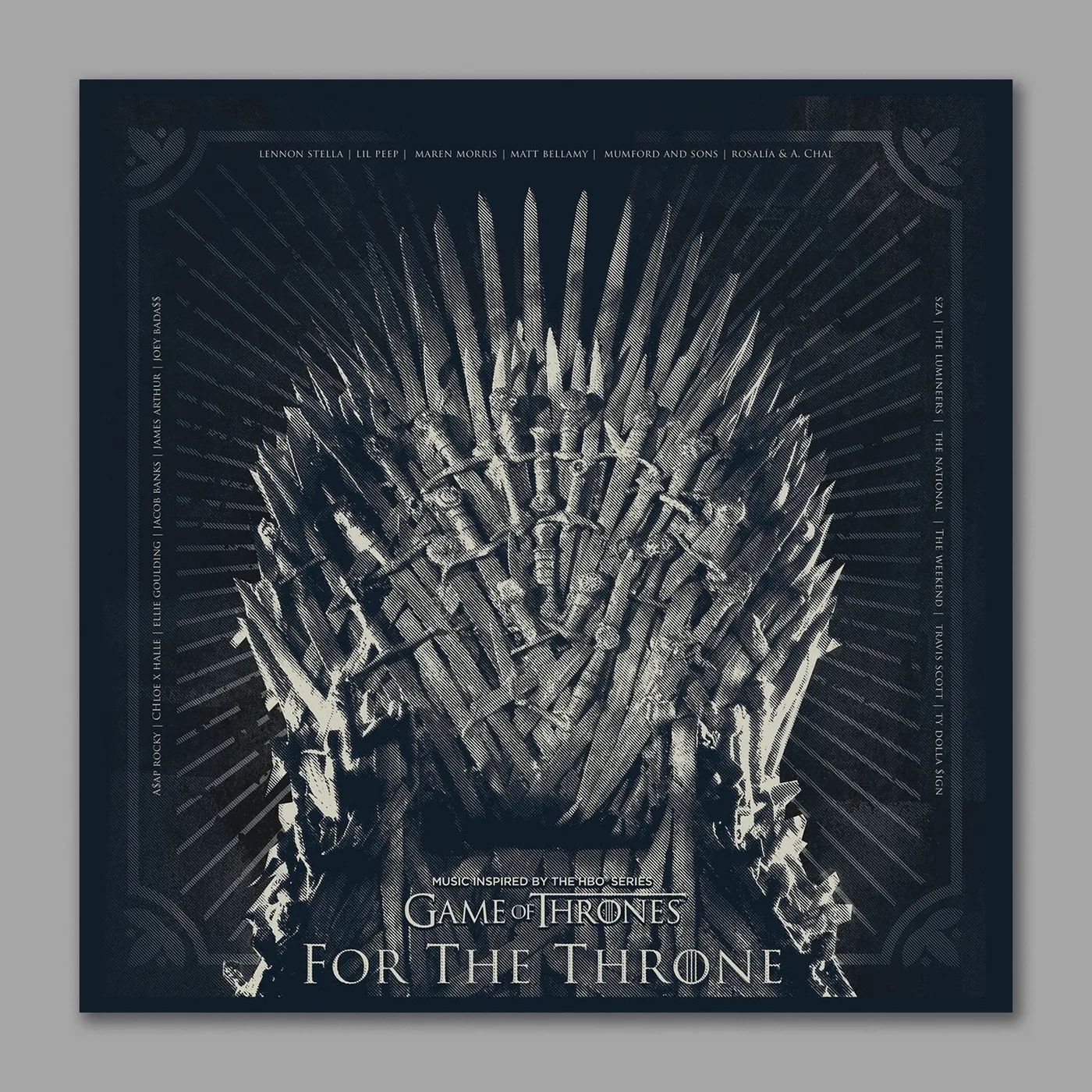 Game of Thrones For the Throne Lithograph + Digital Download