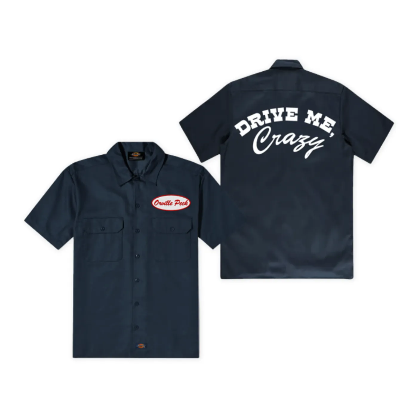 Orville Peck Drive Me Crazy Navy Work Shirt