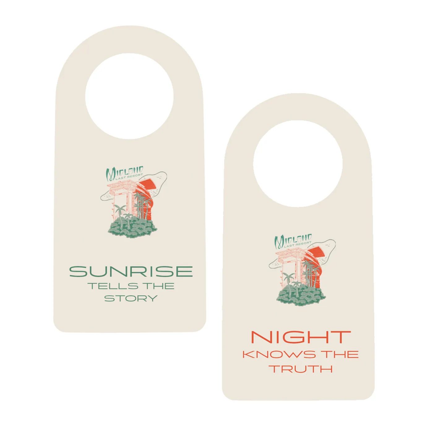 Midland The Last Resort Door Hanger