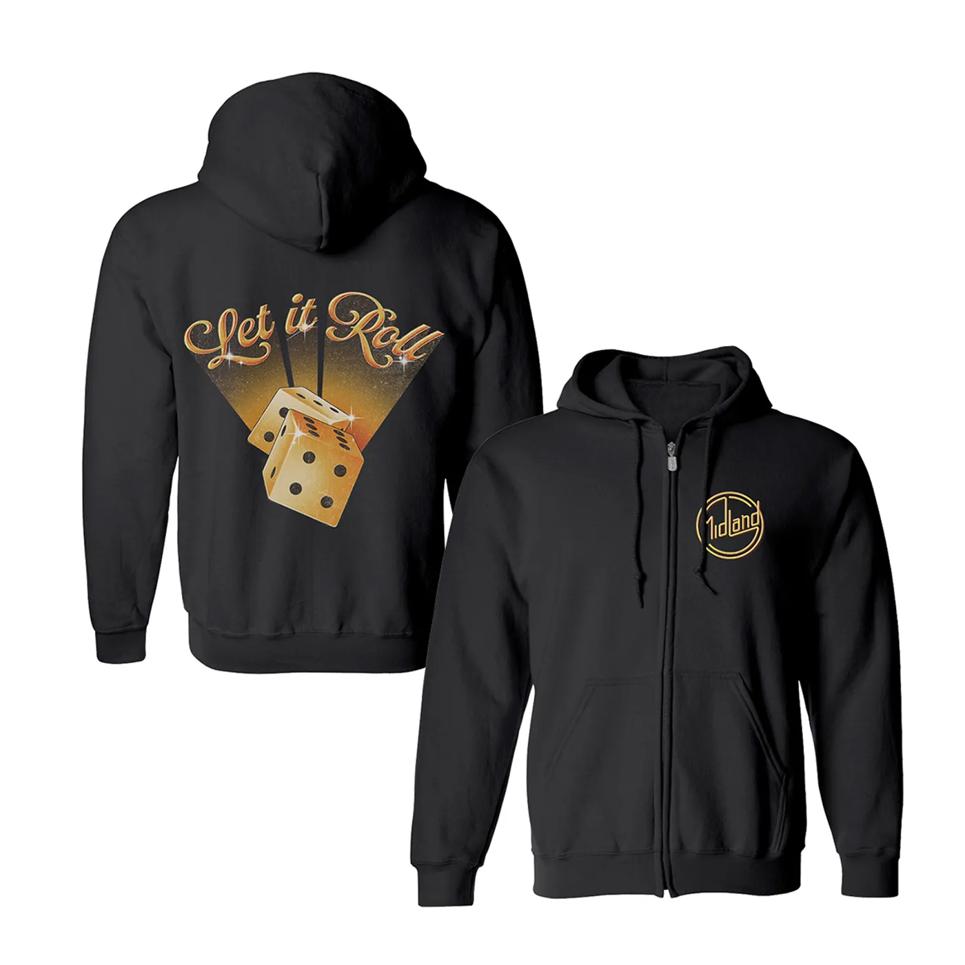 Midland Let It Roll Dice Zip Hoodie