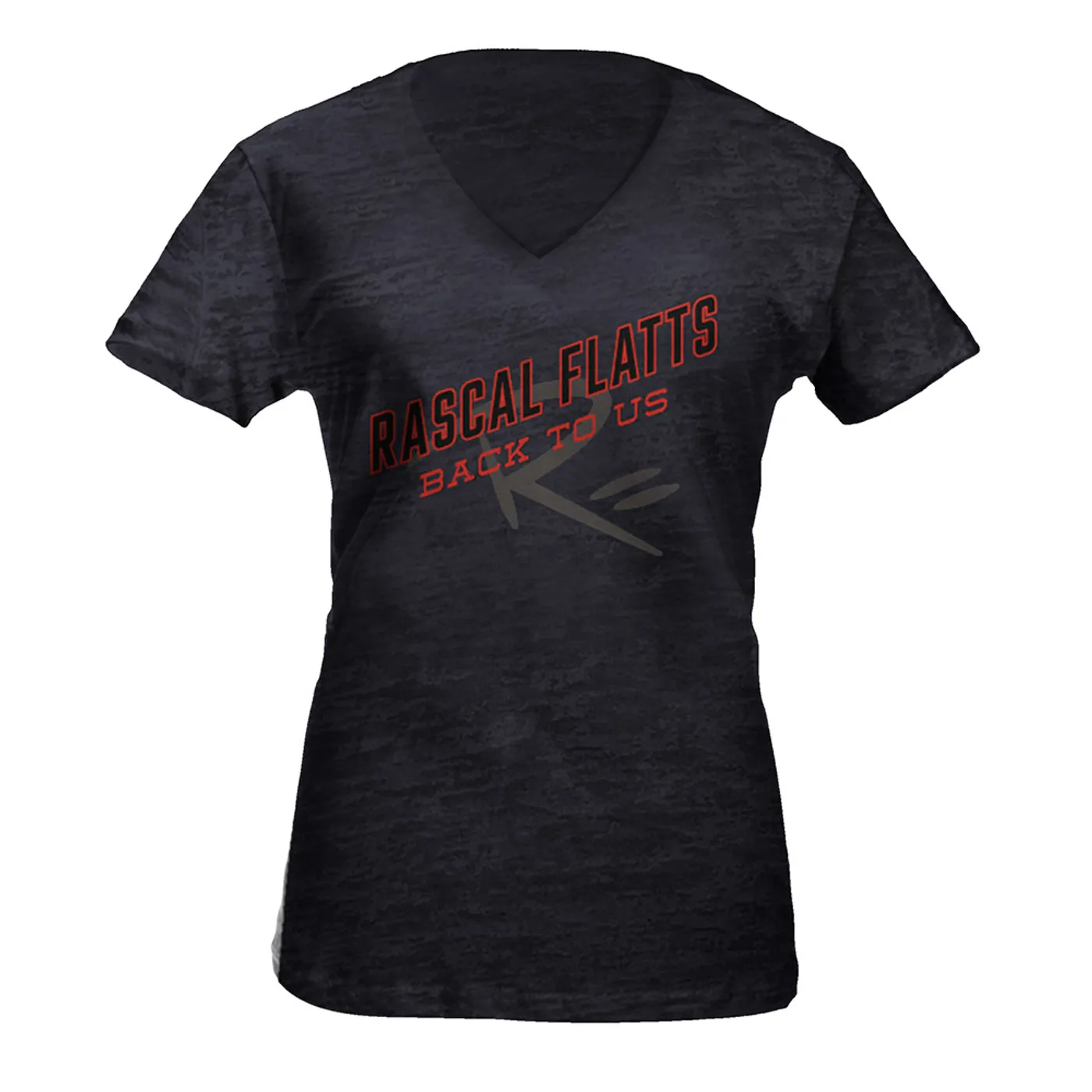 Rascal Flatts Back To Us Ladies V-neck T-shirt