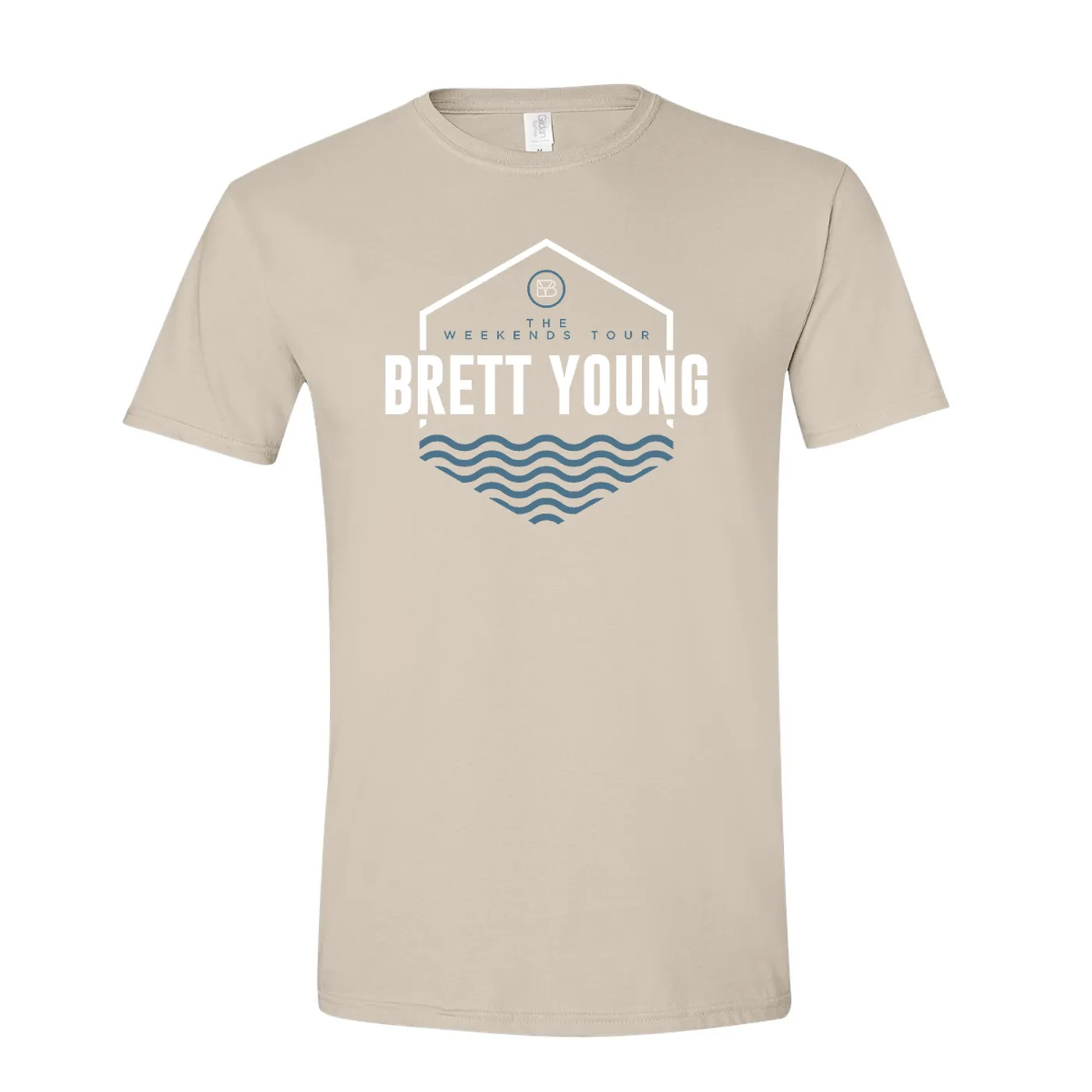 Brett Young Waves Camel T-Shirt