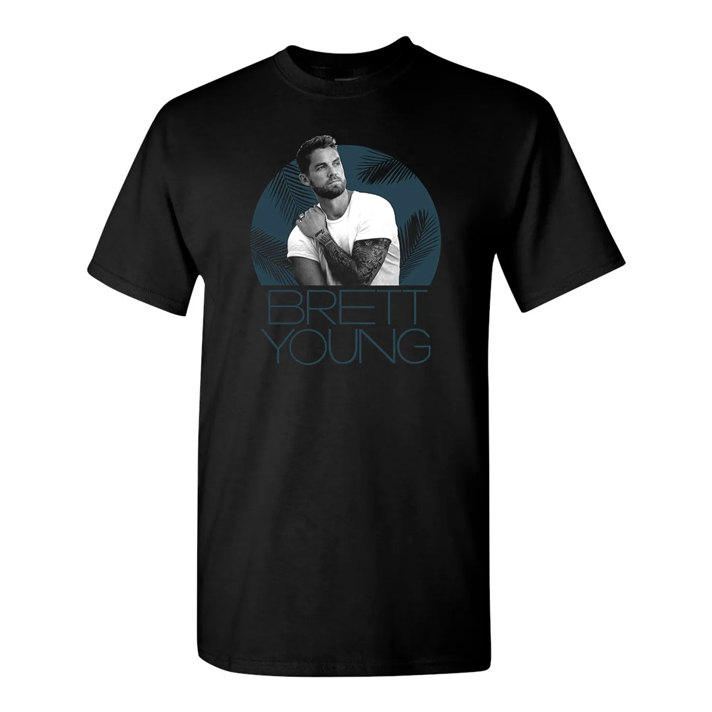 Brett Young The Weekends Tour Palm Dateback T-Shirt