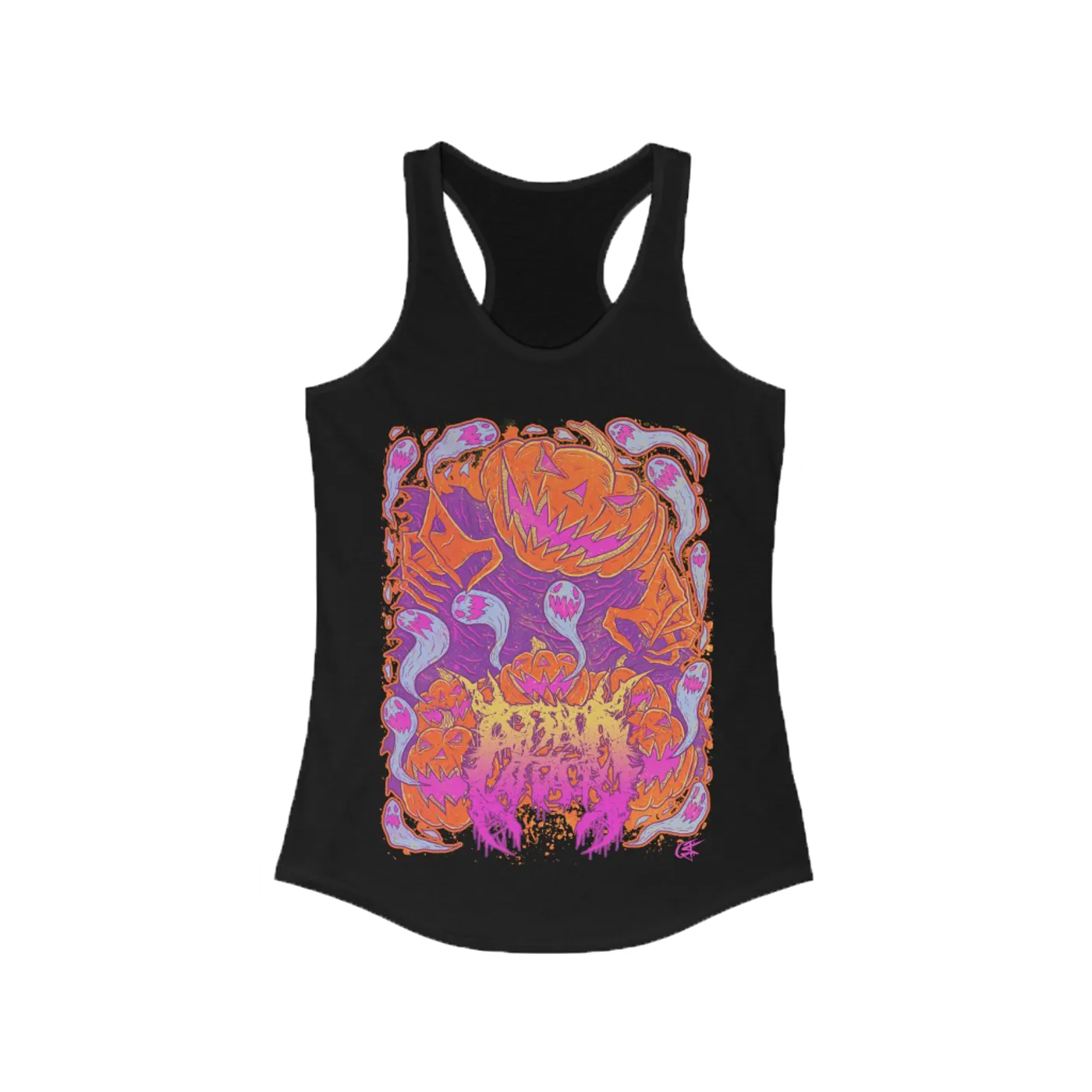 Attack Attack! Pumpkin Terror Women's Tank