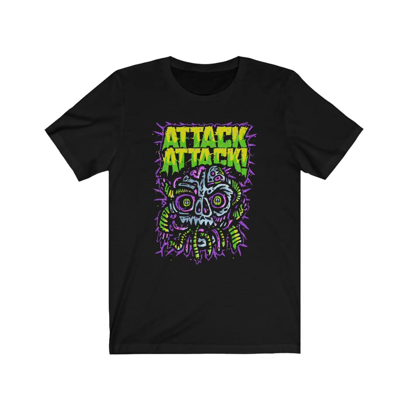 Attack Attack! Robot Skull Tee