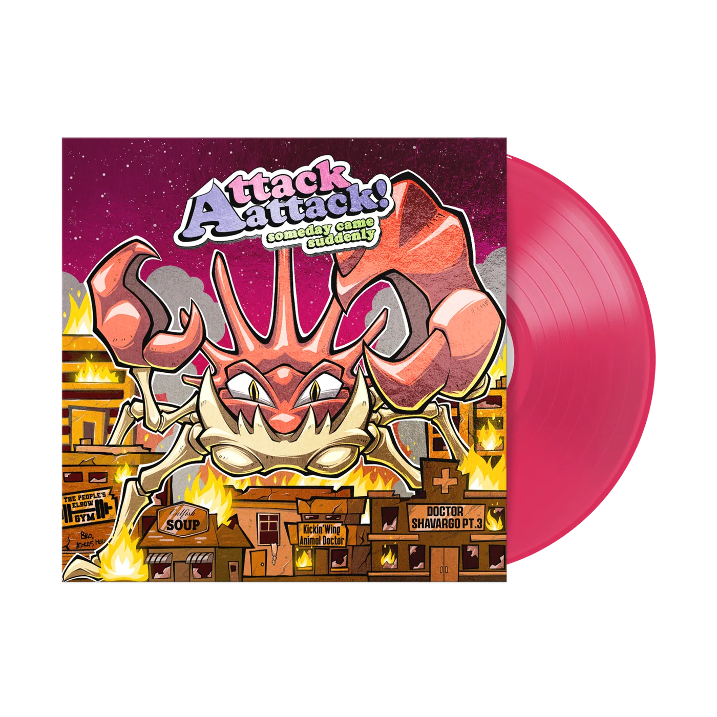 Attack Attack! Someday Came Suddenly Vinyl LP - Alt Cover