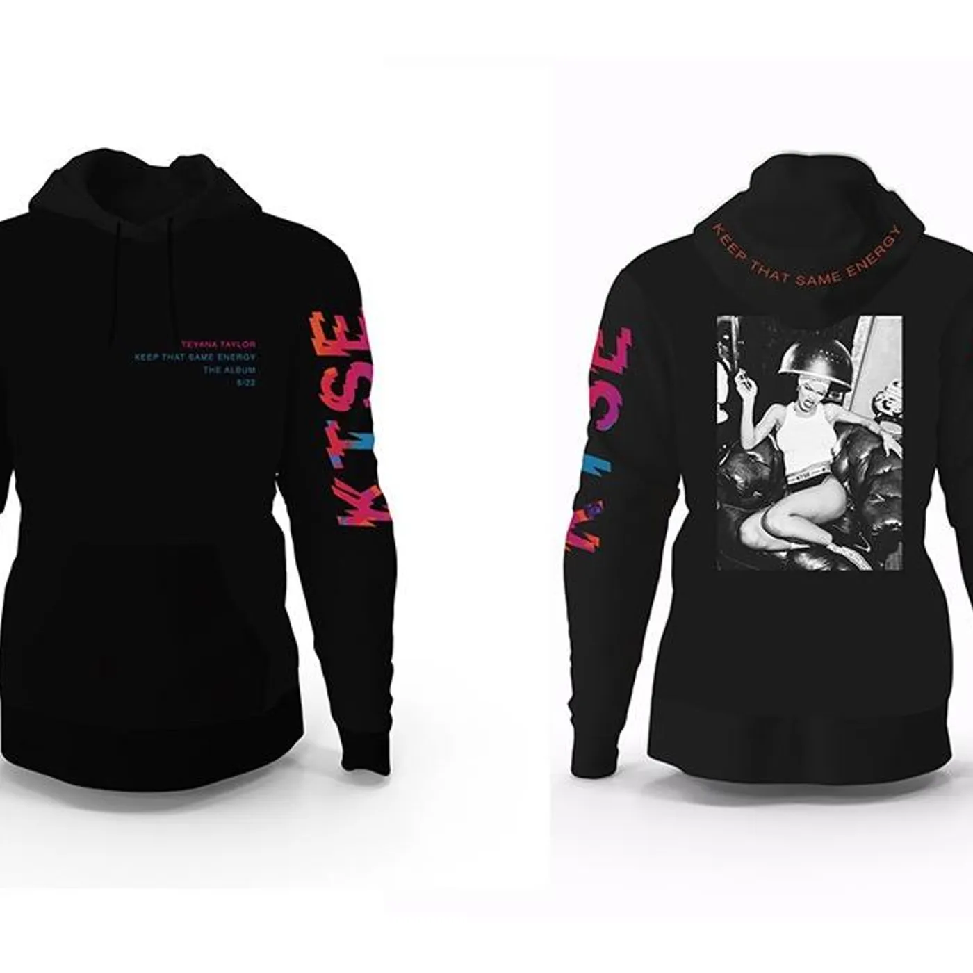 Teyana Taylor BLACK HOODIE