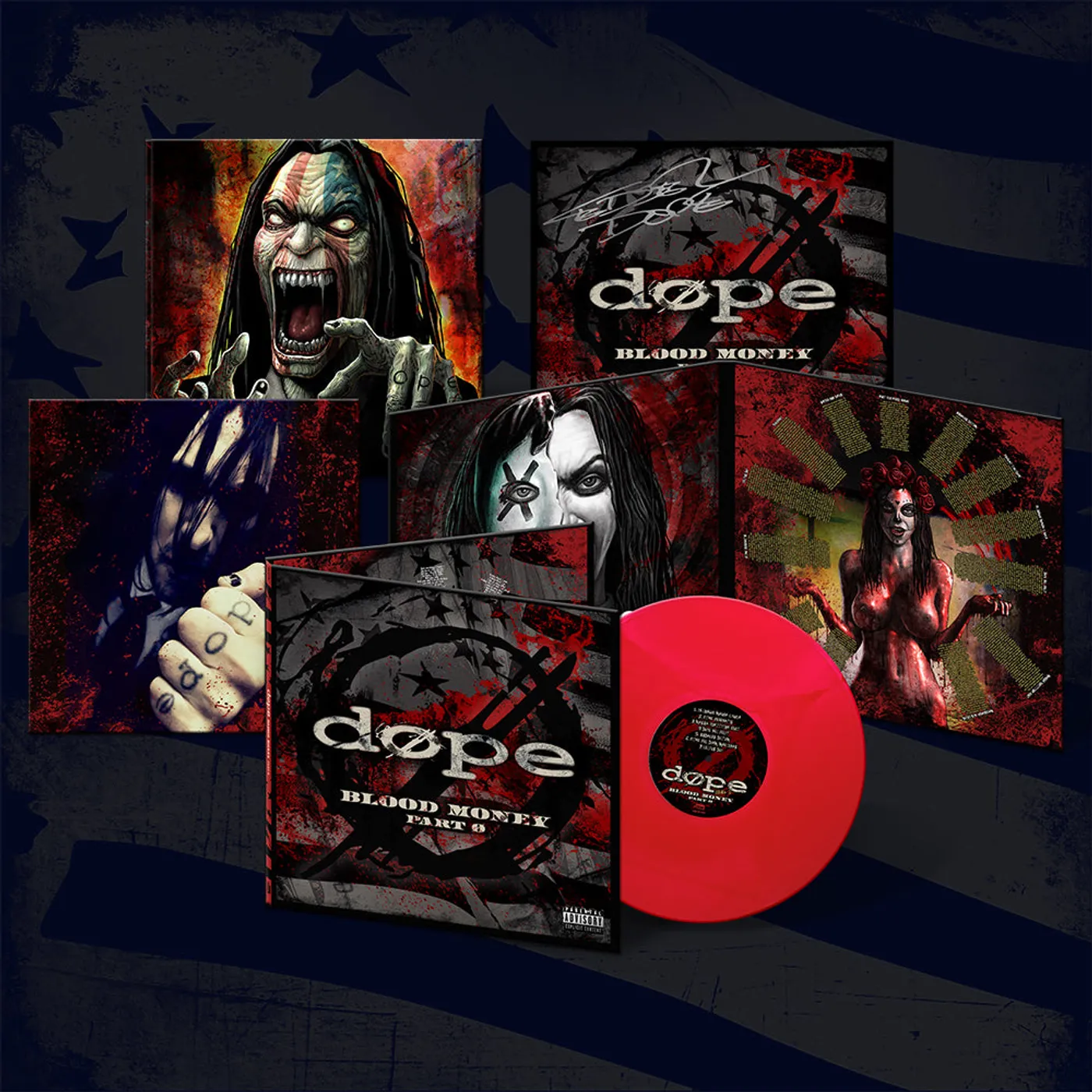 Dope Blood Money Part Zer0 Record & Hoodie Bundle