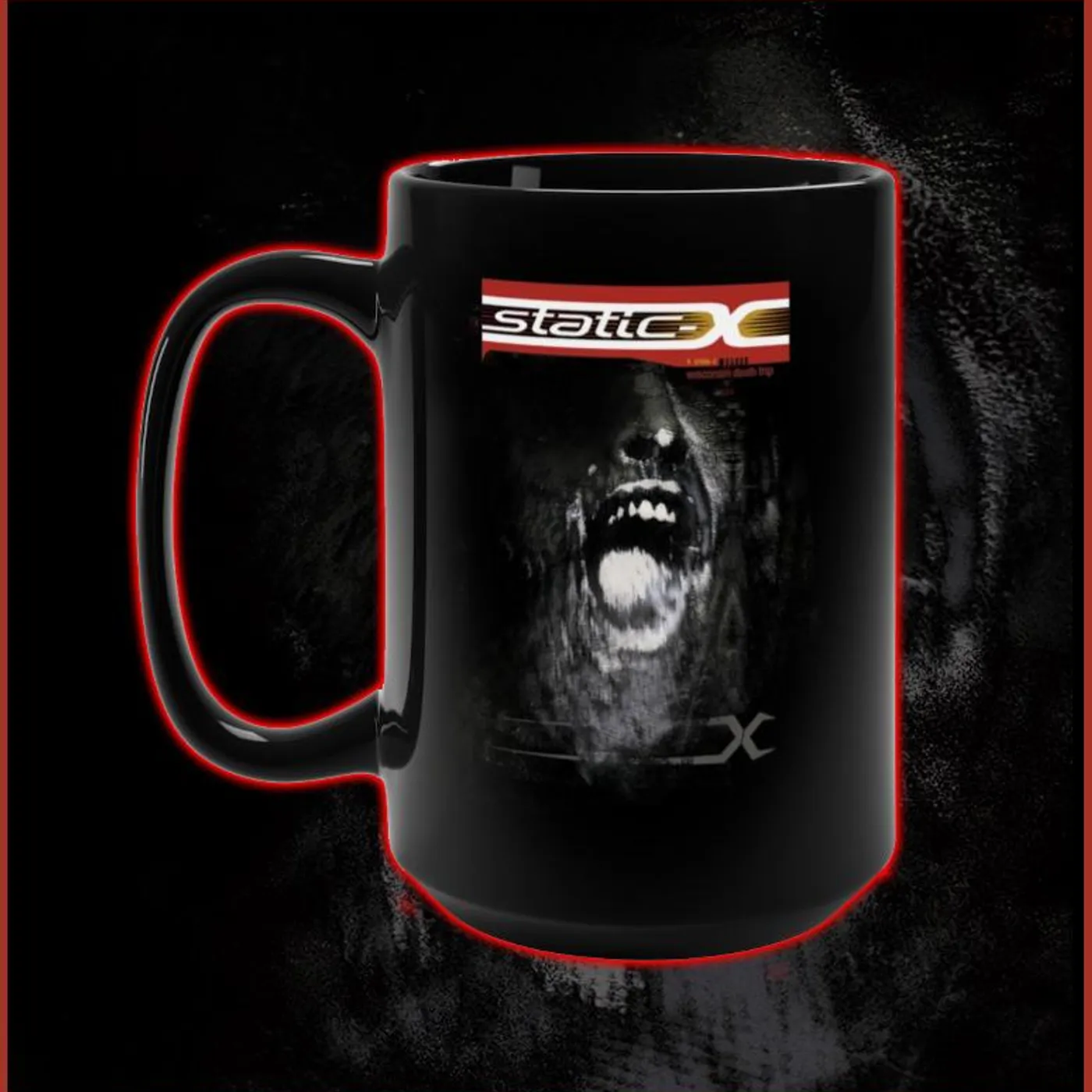 Static-X WDT Face Mugs