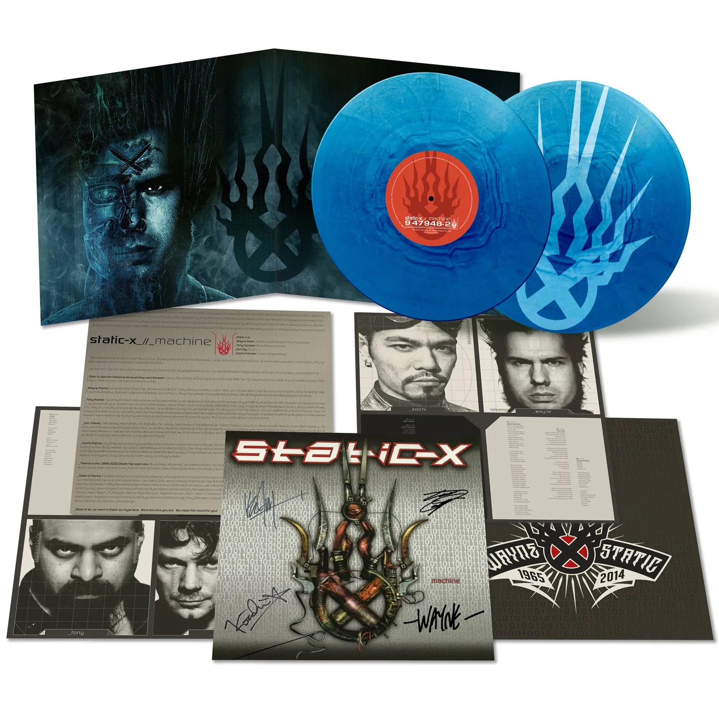 Static-X Machine (20th Anniversary Edition) Signed Vinyl