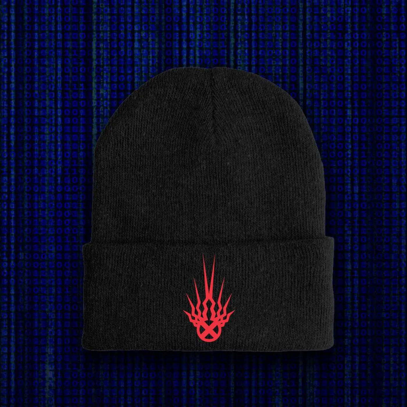 Static-X Shock Symbol Beanies