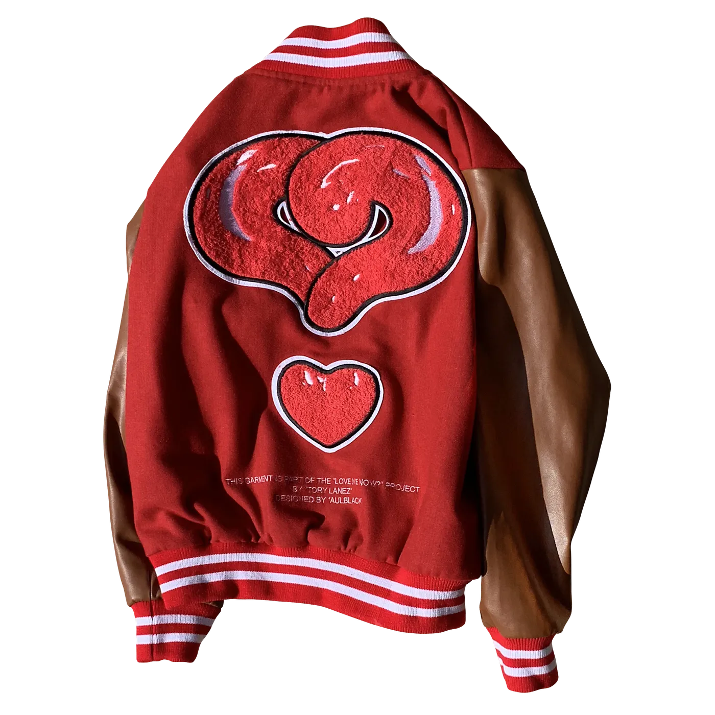 Tory Lanez Love Me Now? Red Letterman Jacket