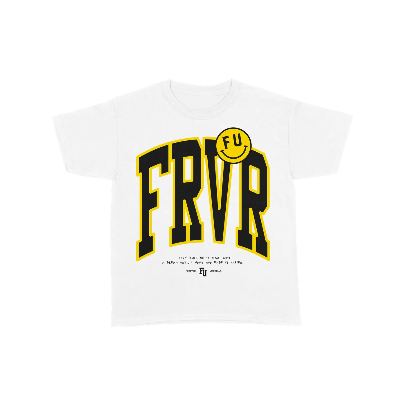 Tory Lanez FRVR white tee