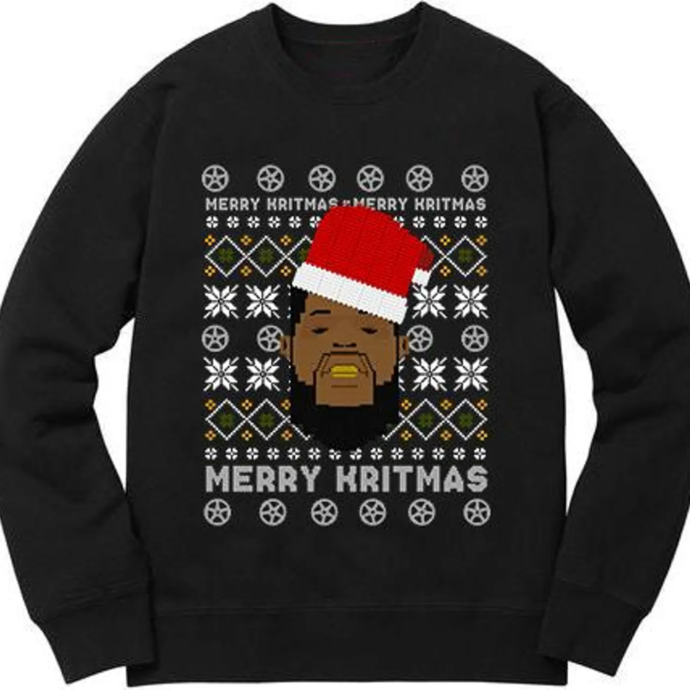 Big K.R.I.T. 8-BIT UGLY KRITMAS SWEATER