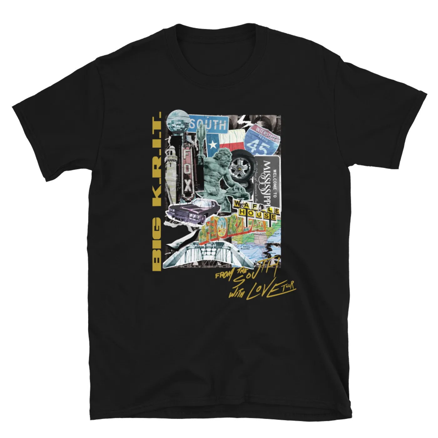 Big K.R.I.T. FROM THE SOUTH W/ LOVE TOUR TEE