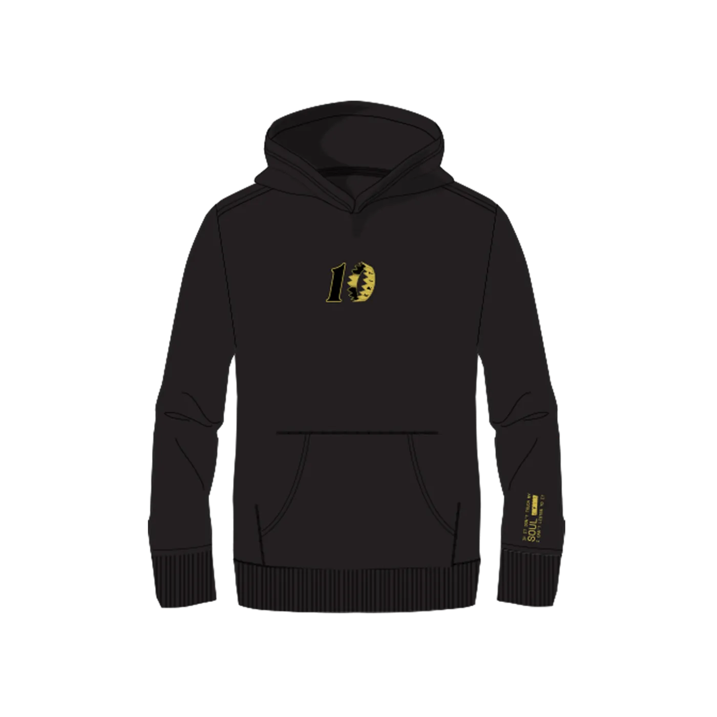 Big K.R.I.T. 10th anniversary If It Dont Touch My Soul black Hoodie
