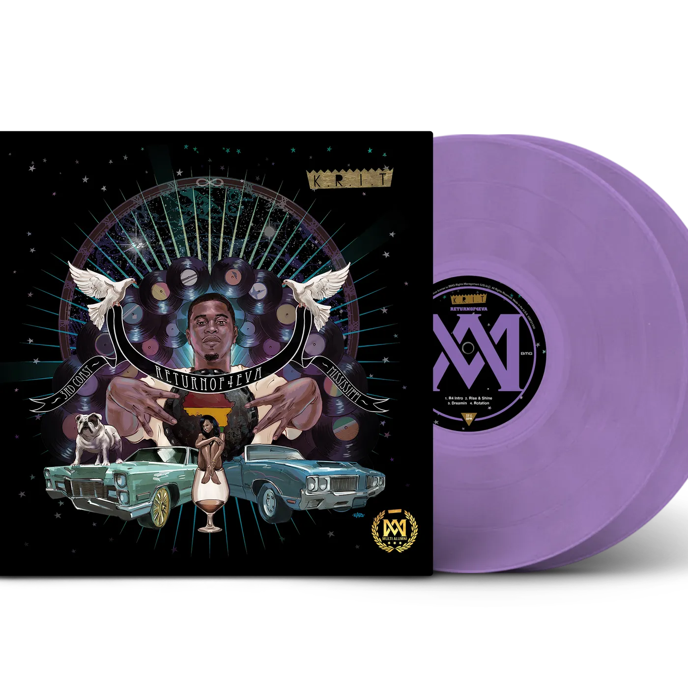 Big K.R.I.T. Return Of 4Eva Vinyl [AUTOGRAPHED]