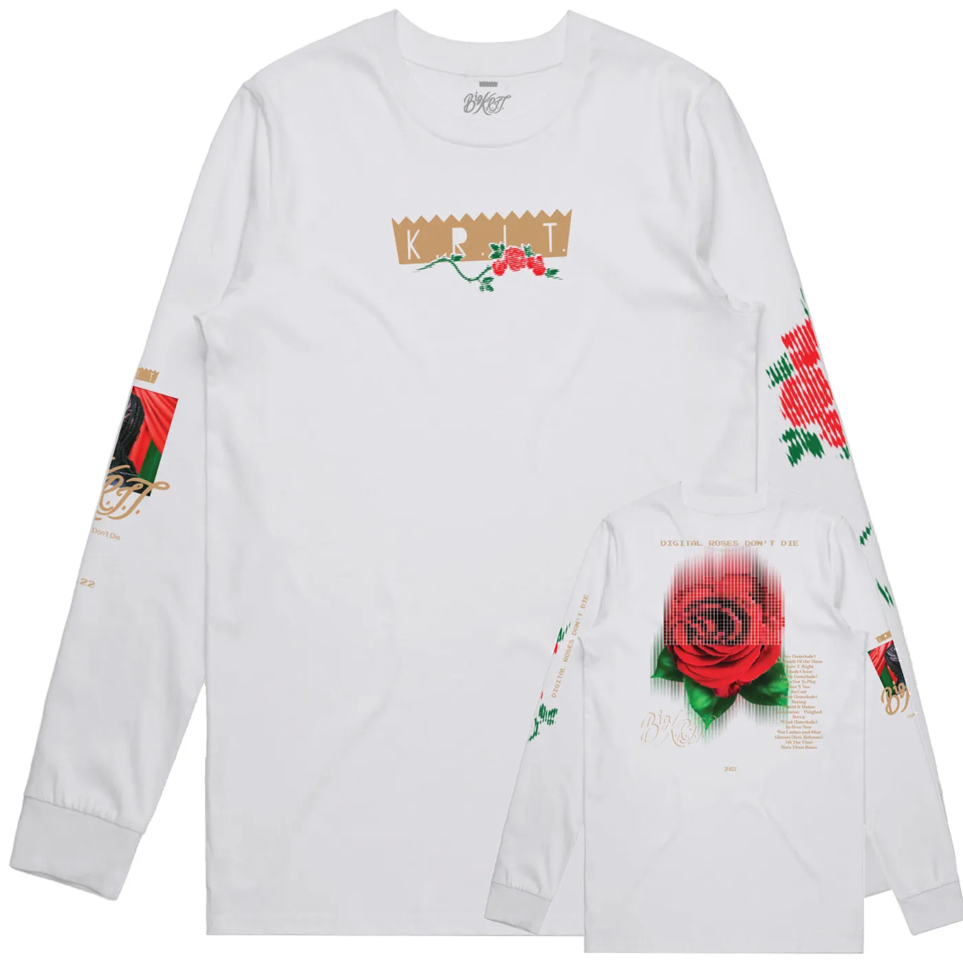 Big K.R.I.T. The Digital Rose Long Sleeve T-Shirt