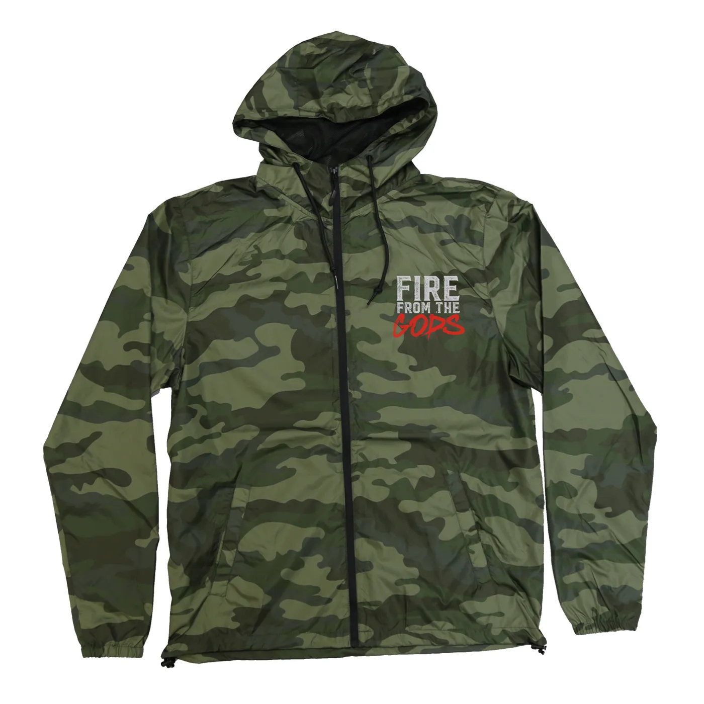 Fire From The Gods Survivor Camo Wind Breaker