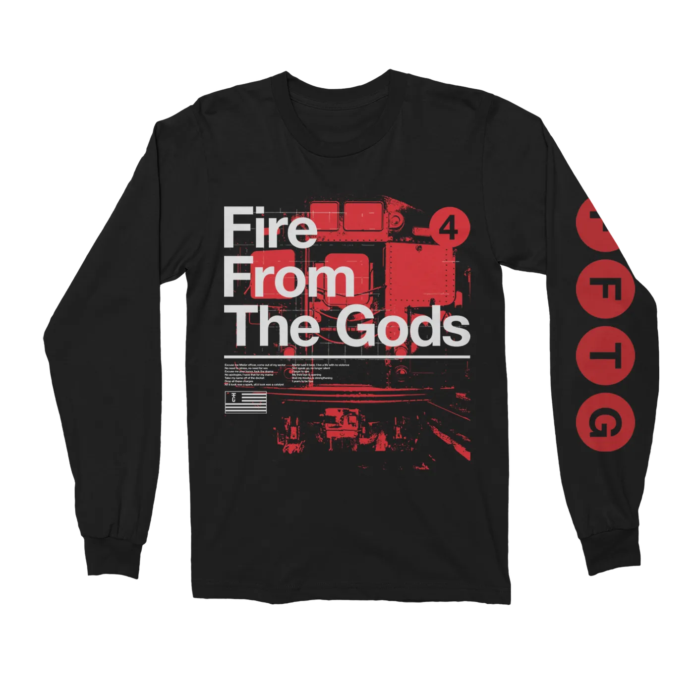 Fire From The Gods Subway Onyx Long Sleeve