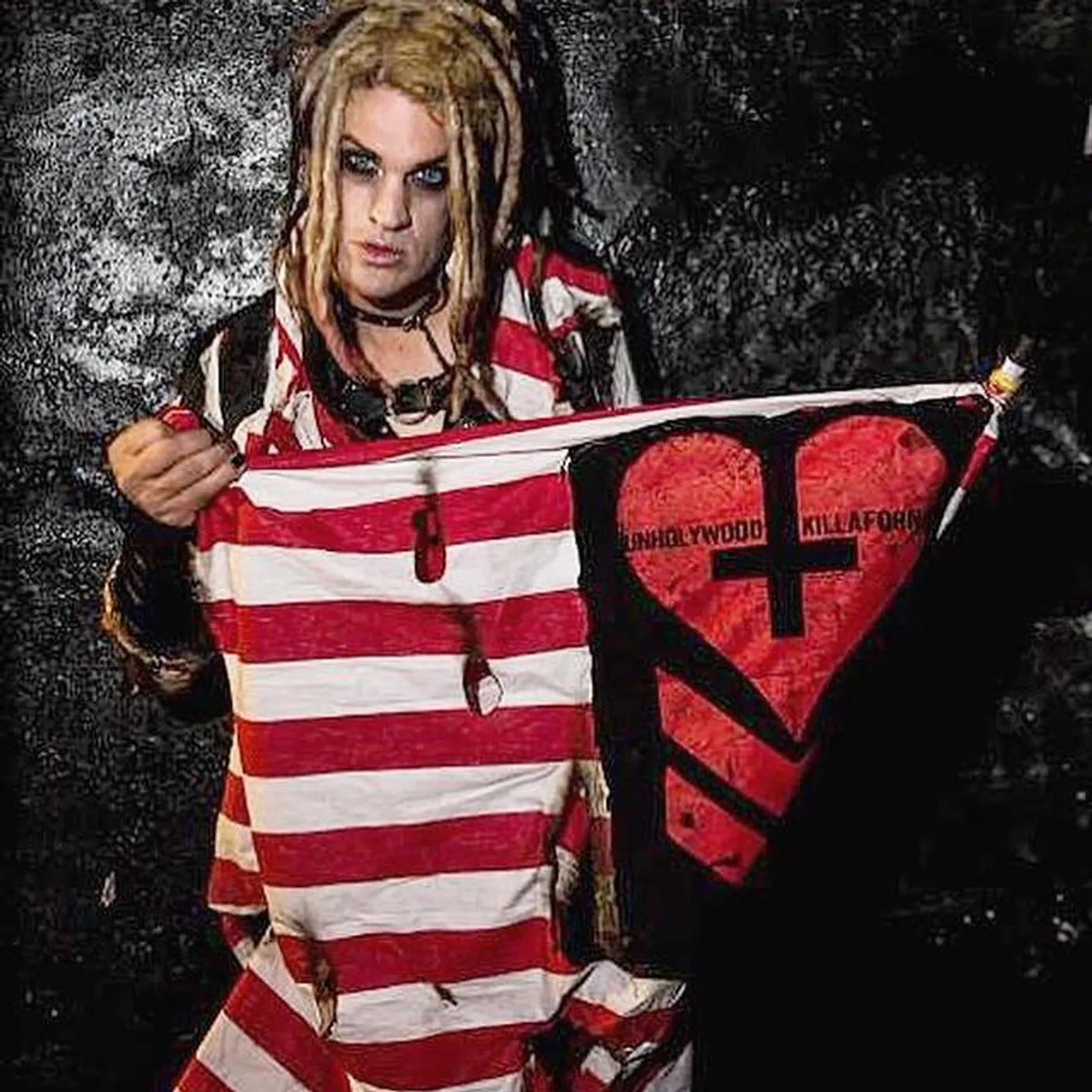 Davey Suicide Kids of America CUSTOM Stage Flag