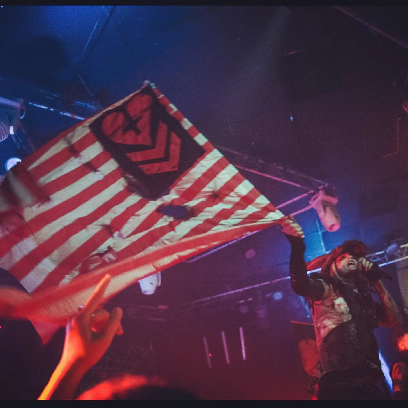 Davey Suicide Kids of America CUSTOM Stage Flag
