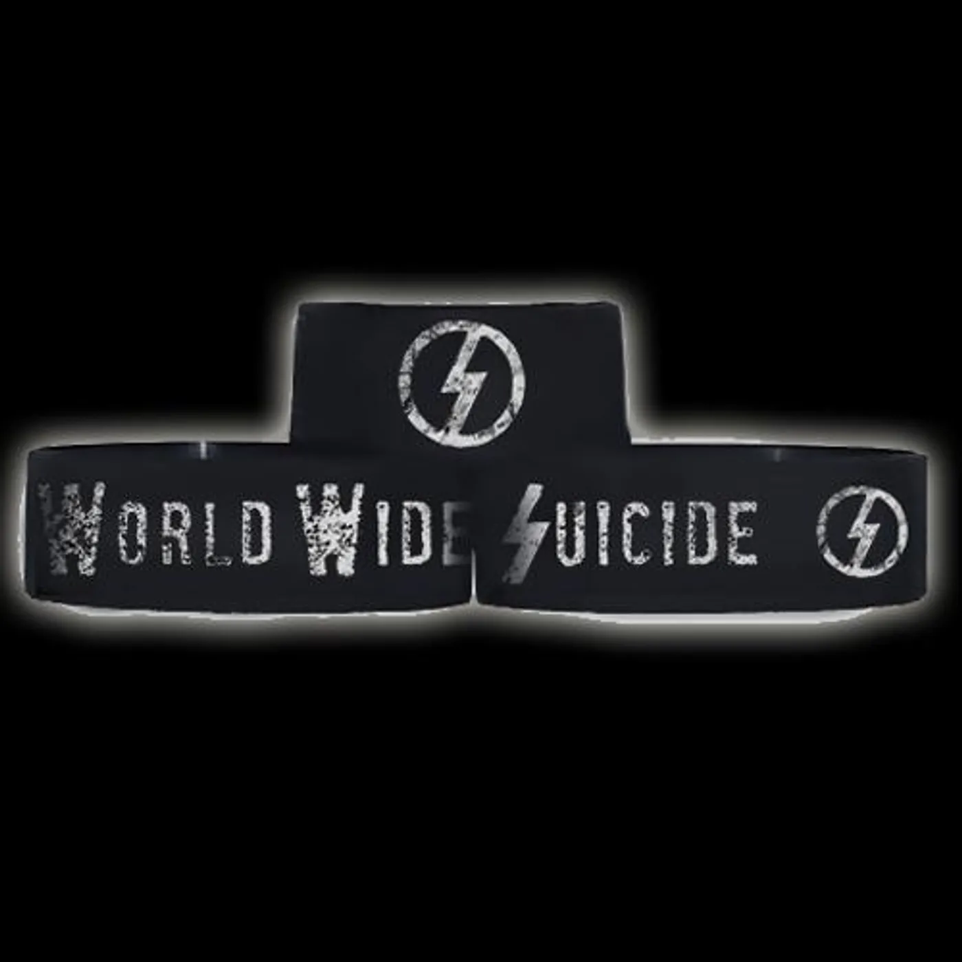 Davey Suicide World Wide Suicide 1" Wristband