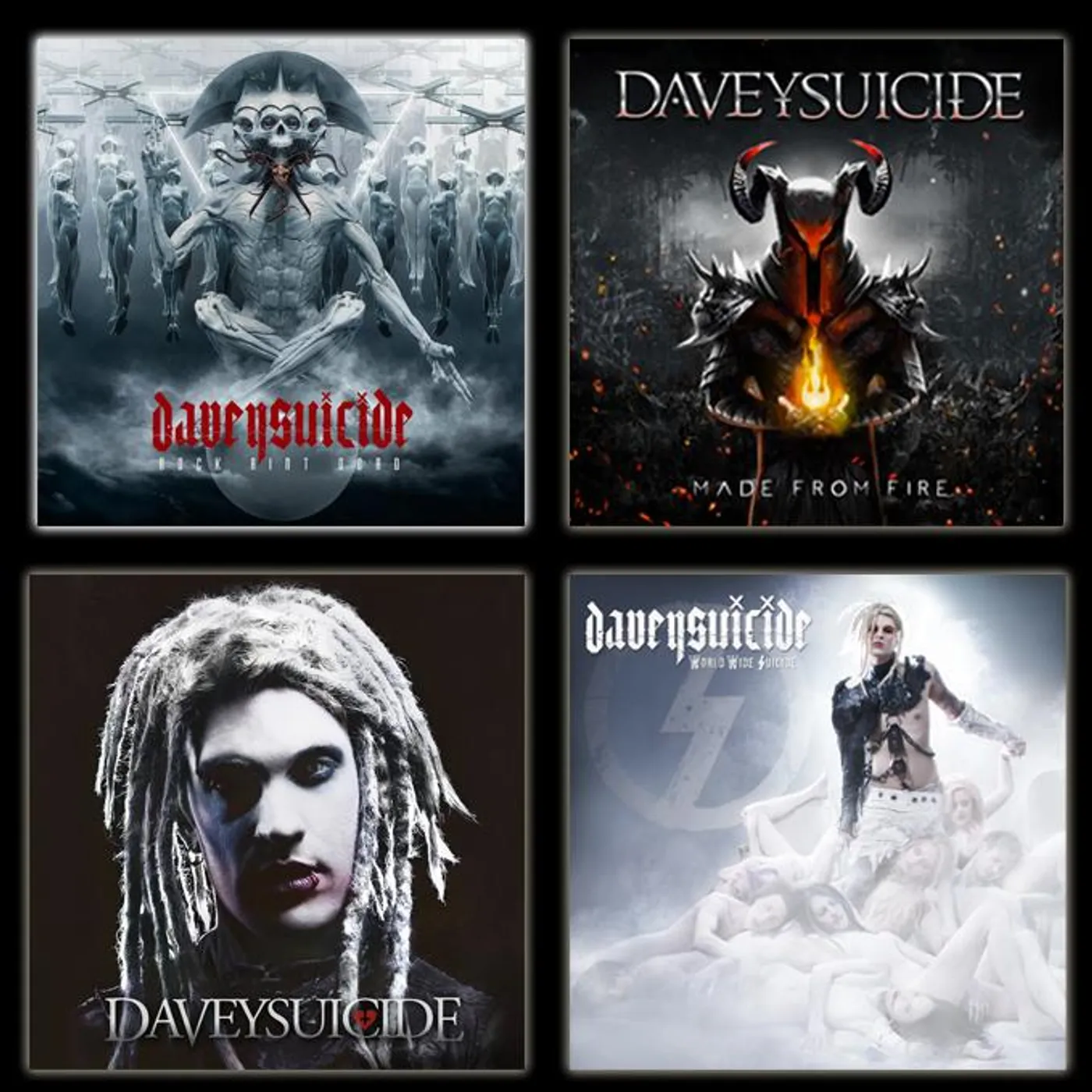 Davey Suicide The Suicide Collection on CD w/ ROCK AINT DEAD