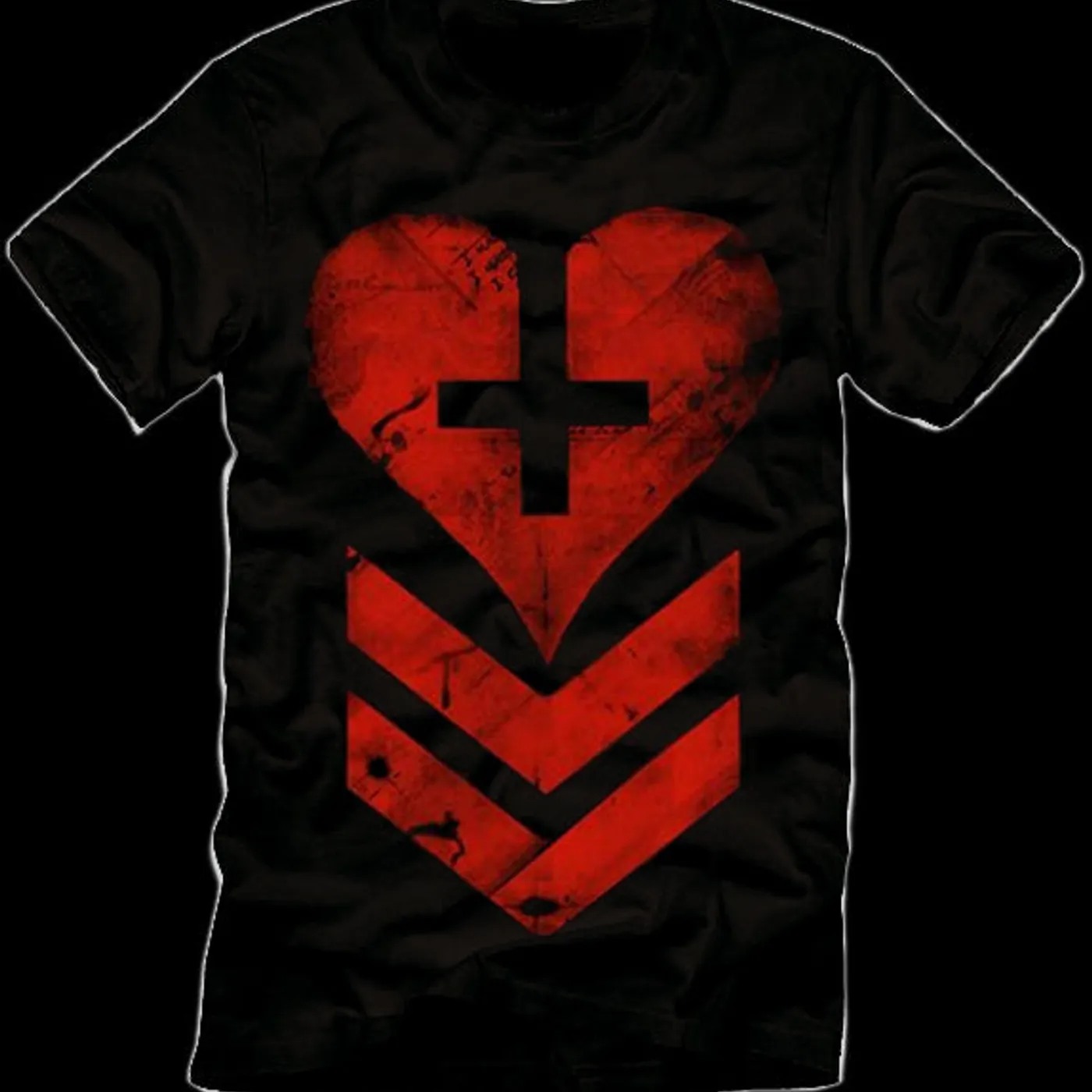 Davey Suicide Cross Your Heart T-Shirt