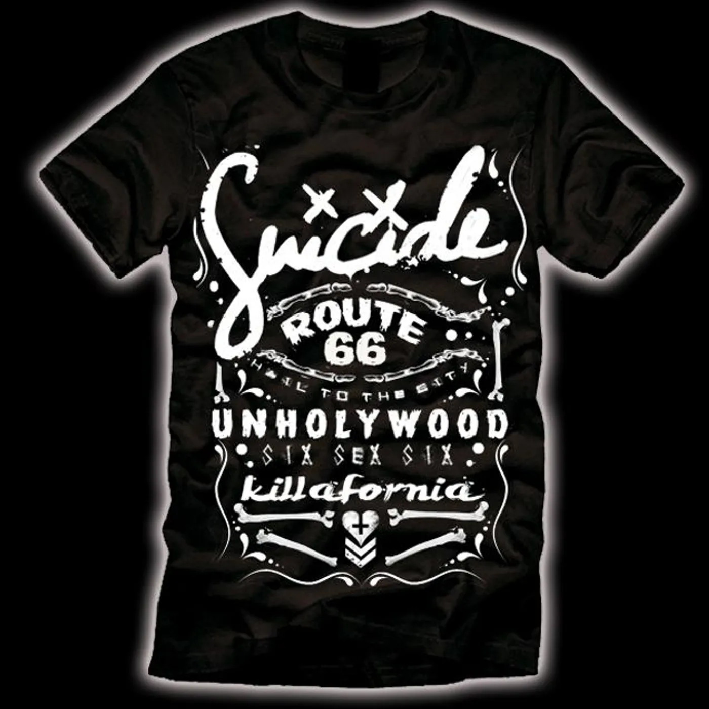 Davey Suicide Route 66 T-Shirt