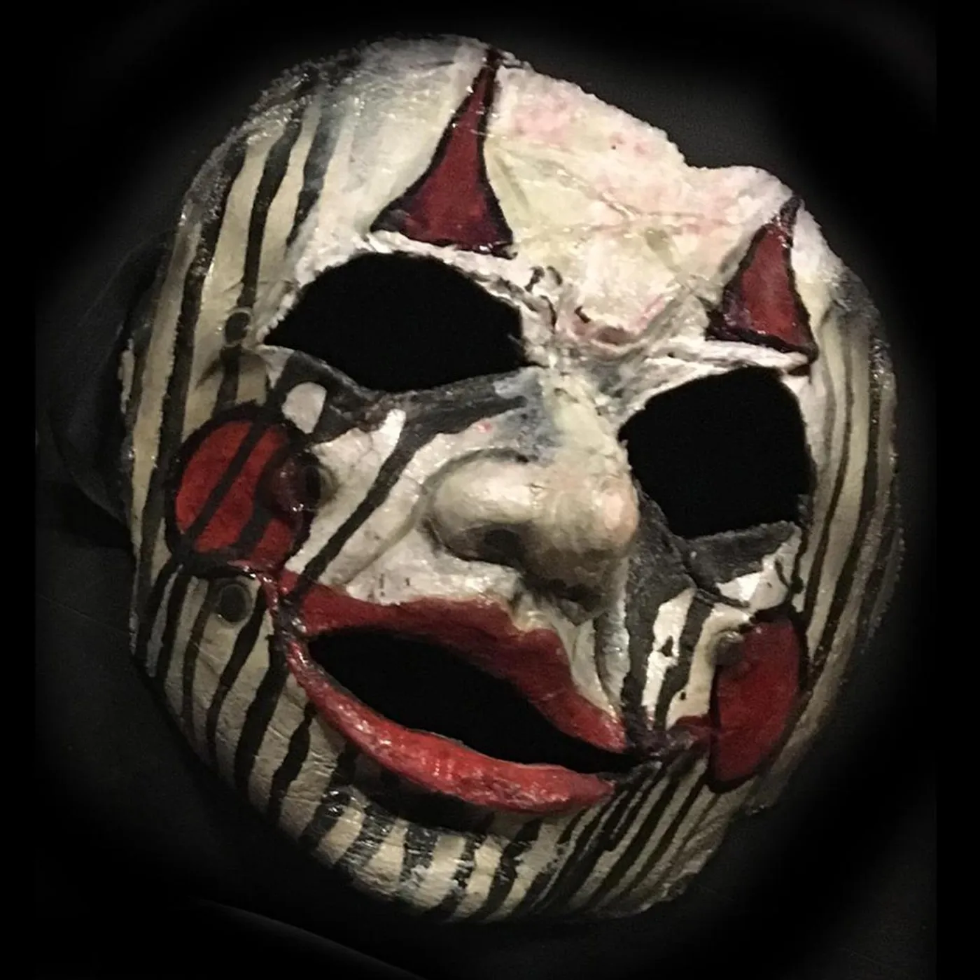 ORIGINAL "Custom Made" Clown Mask worn by DAVEY SUICIDE