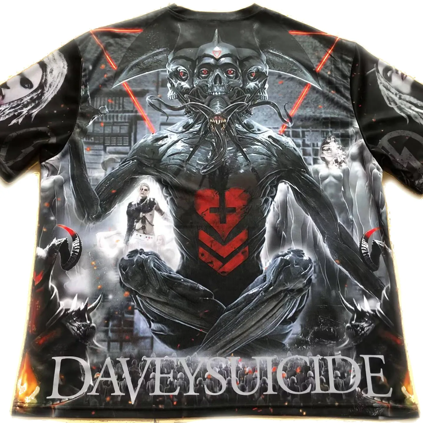 Davey Suicide 10th Anniversary All Over Print T-Shirt
