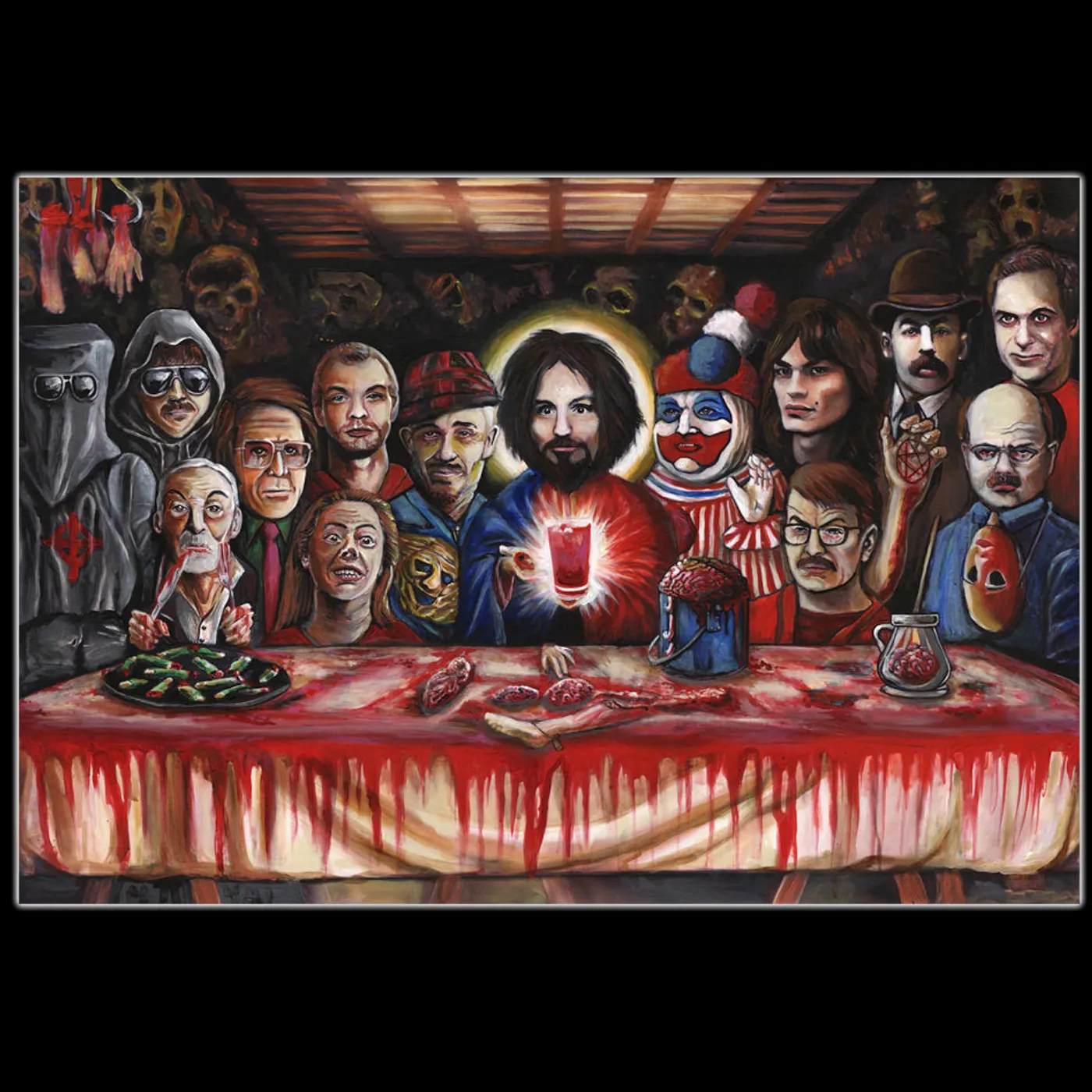 Davey Suicide Limited Edition SERIAL SUPPER 19x27" PRINT Signed & Numbered to /50