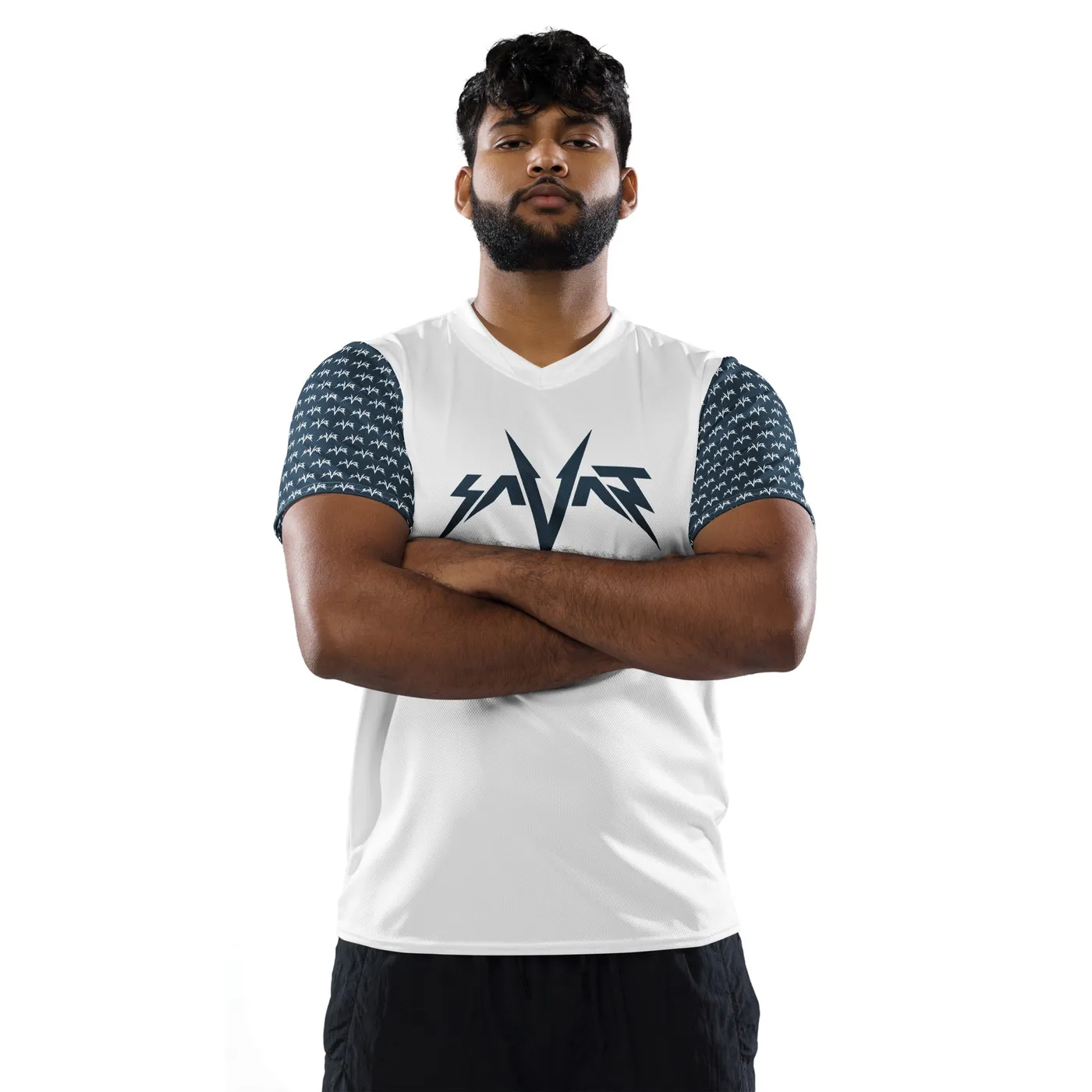 Savant Logo Navy Jersey