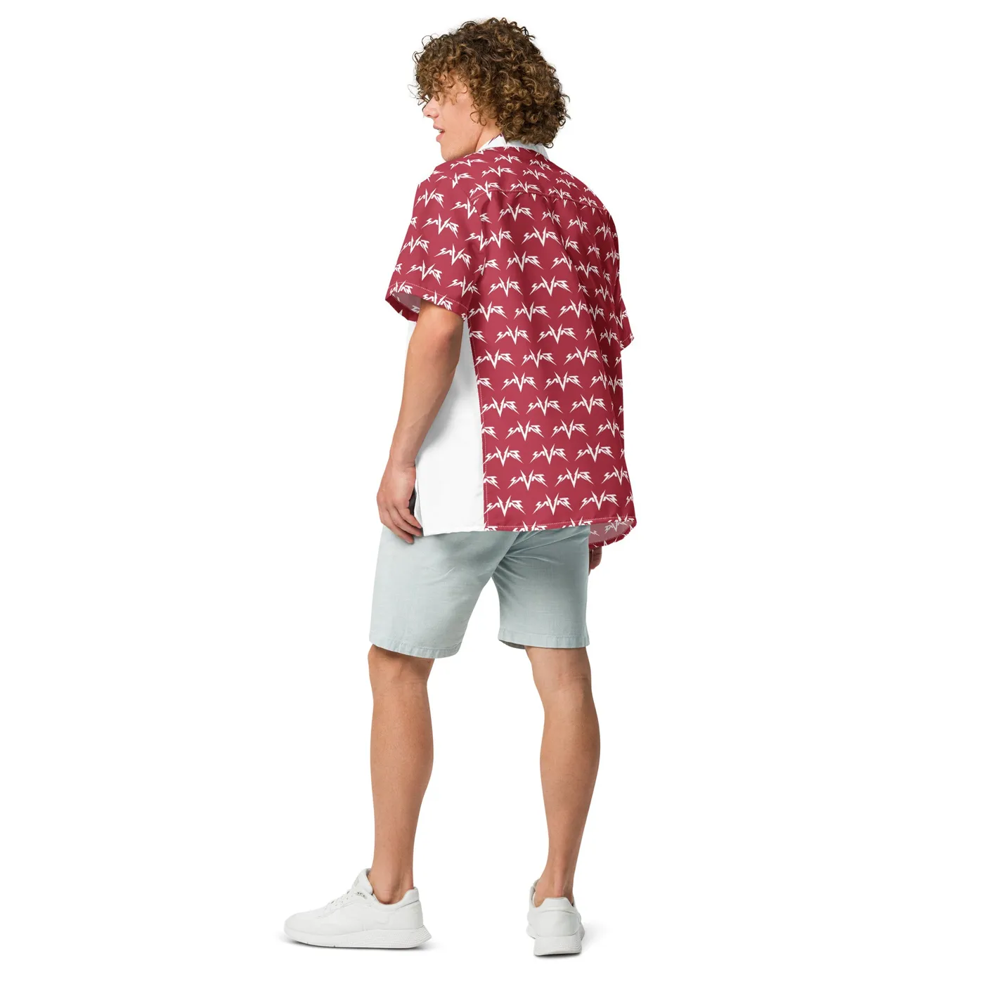 Savant Logo Red Button Shirt