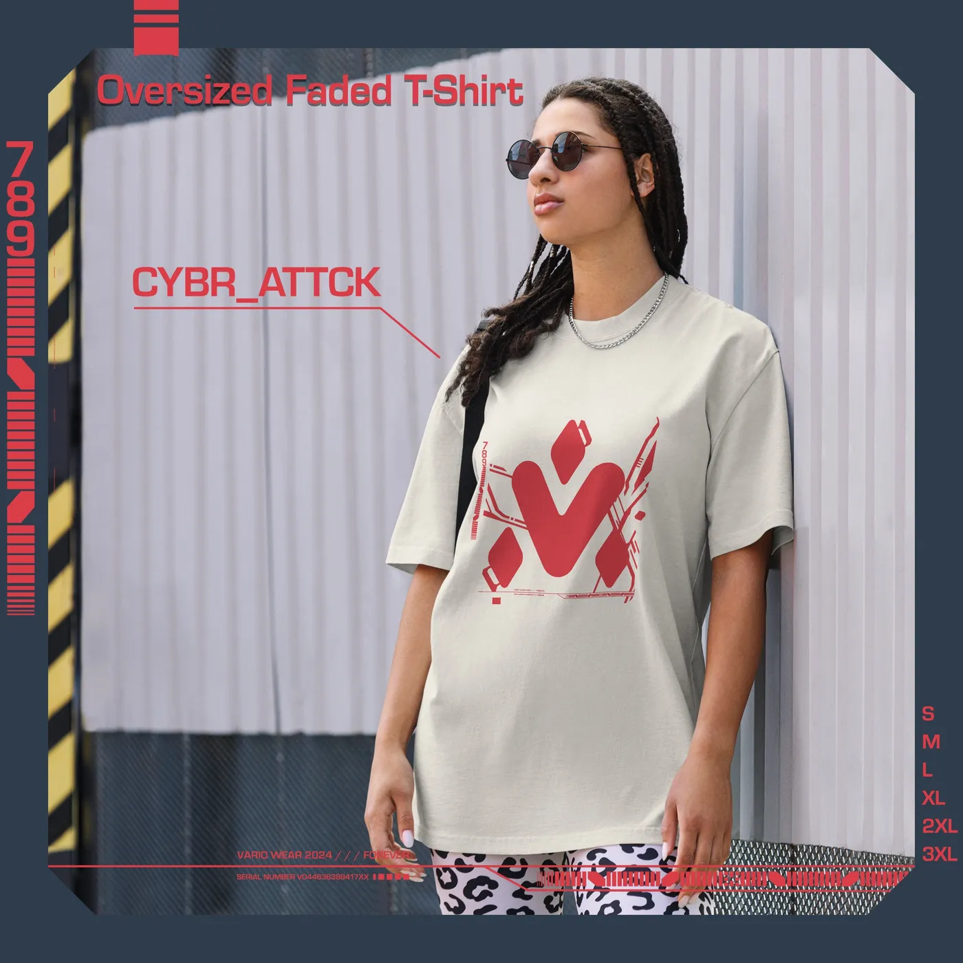 Savant "Vario Wear"  Oversized faded t-shirt