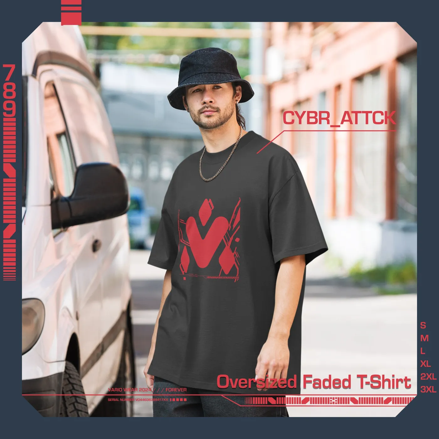 Savant "Vario Wear"  Oversized faded t-shirt