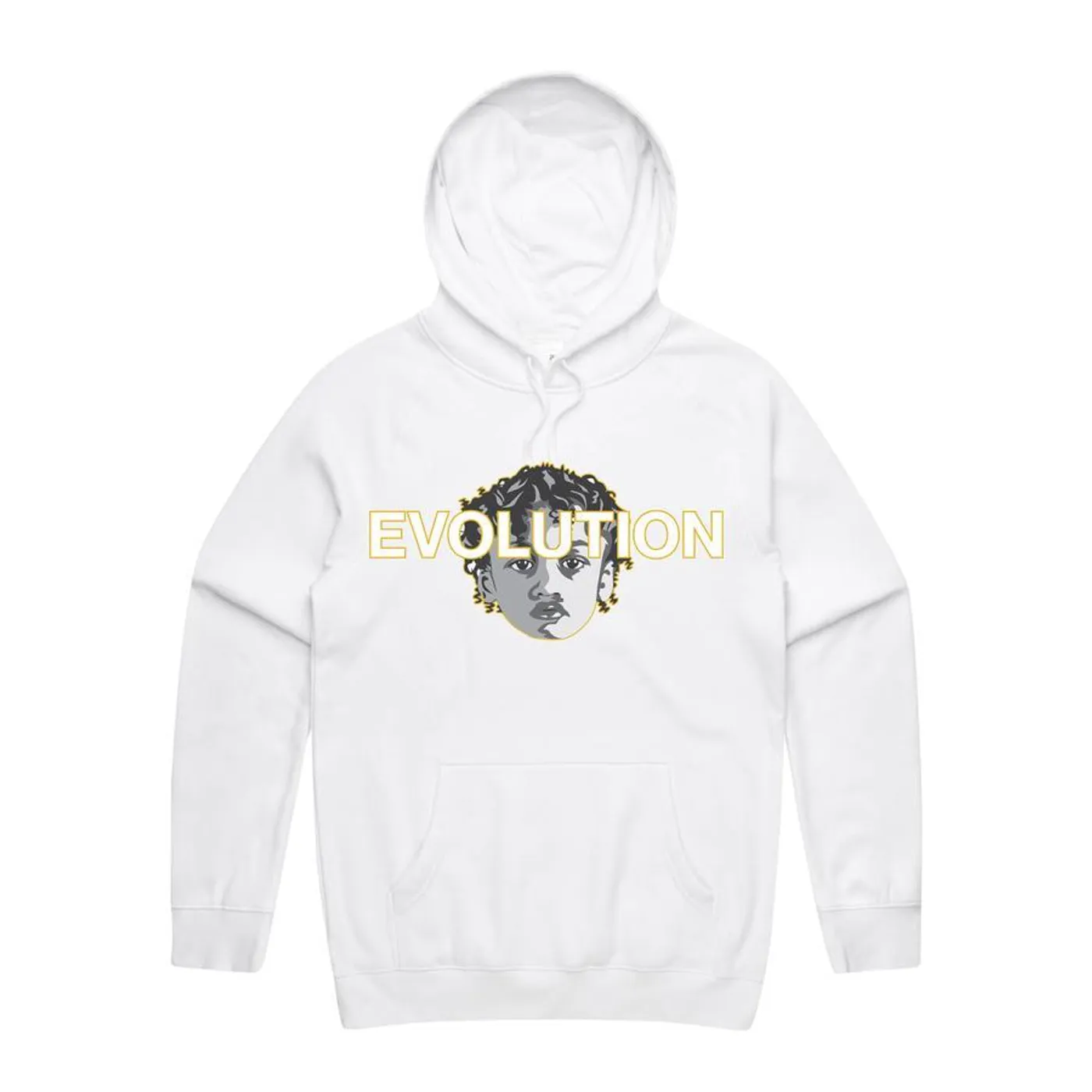 Joyner Lucas WHITE EVOLUTION HOODIE