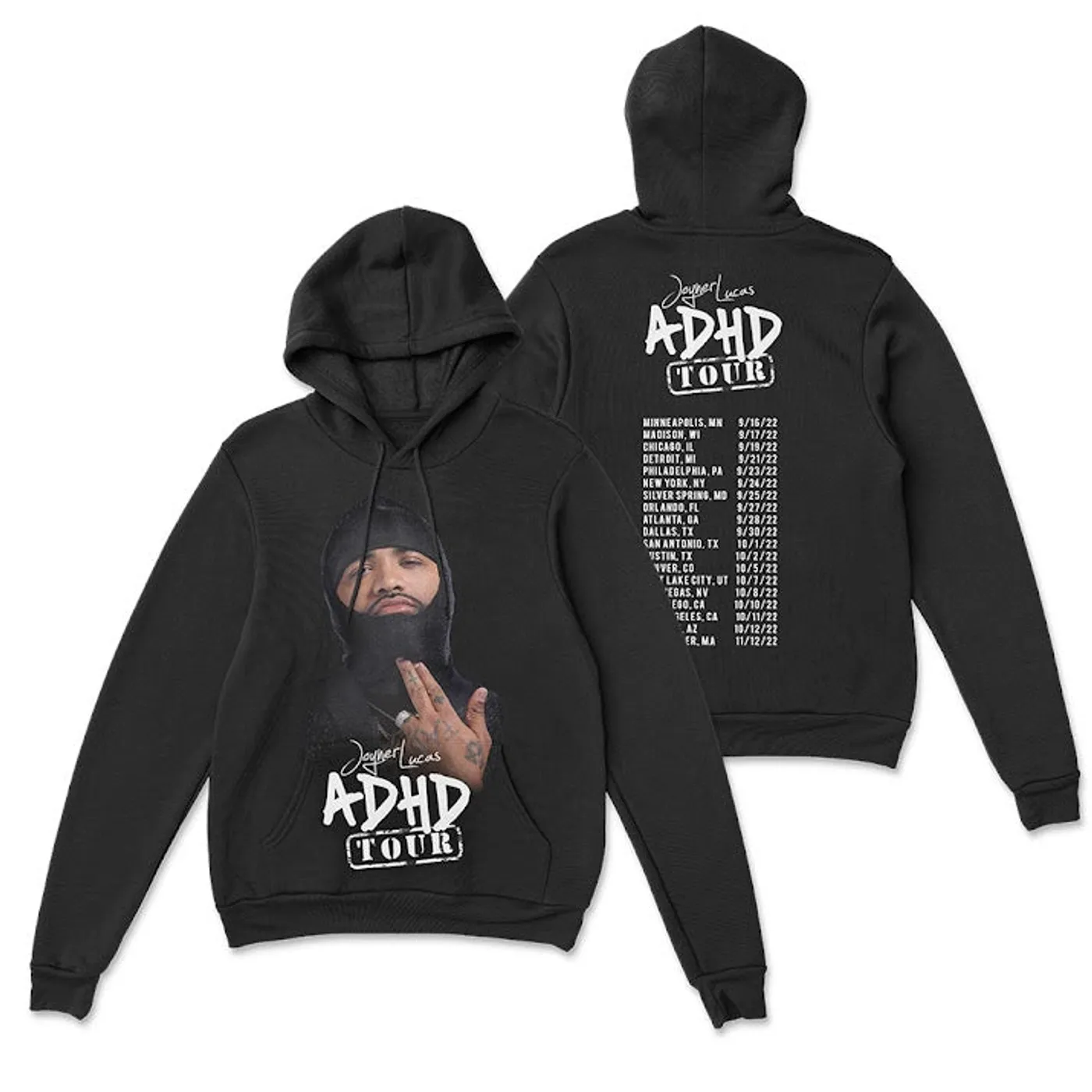 Joyner Lucas ADHD Tour Hoodie