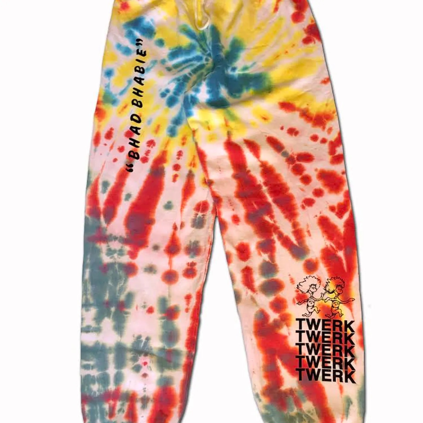 Bhad Bhabie Bestie Tie Dye Sweatpants
