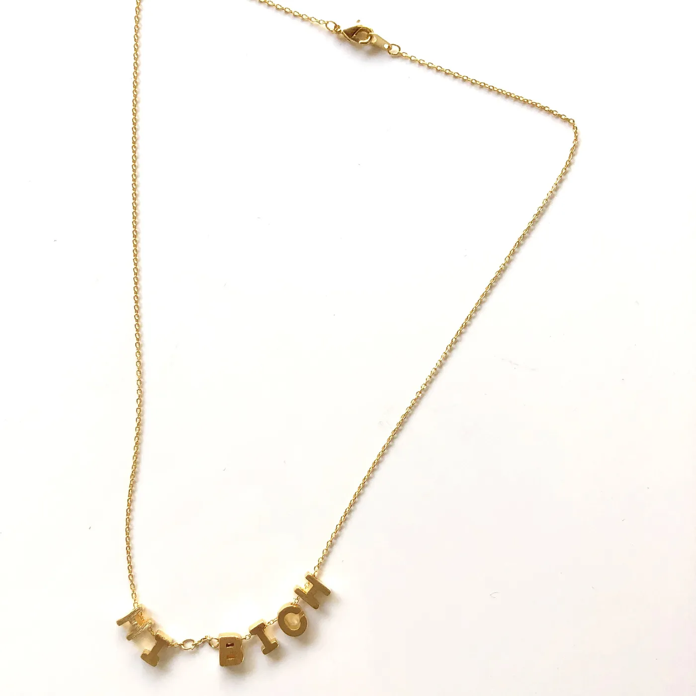 Bhad Bhabie Hi Bich Necklace