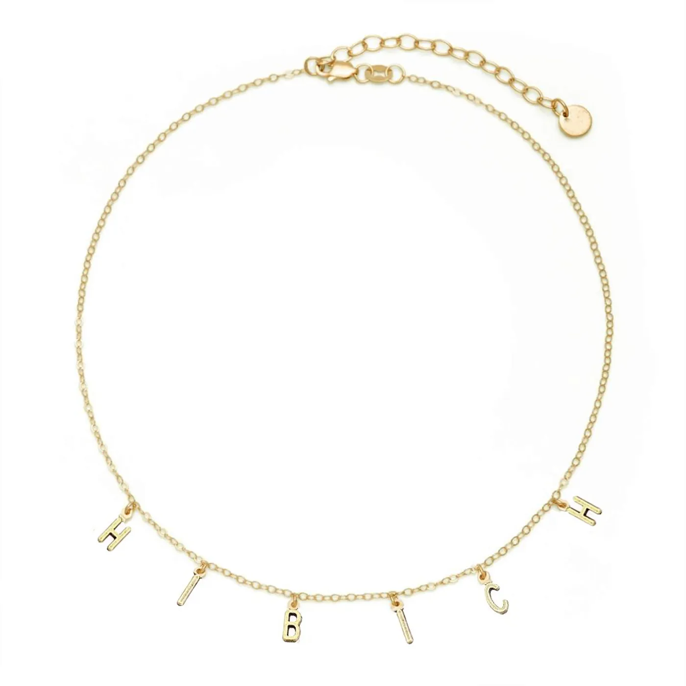 Bhad Bhabie Hi Bich Necklace