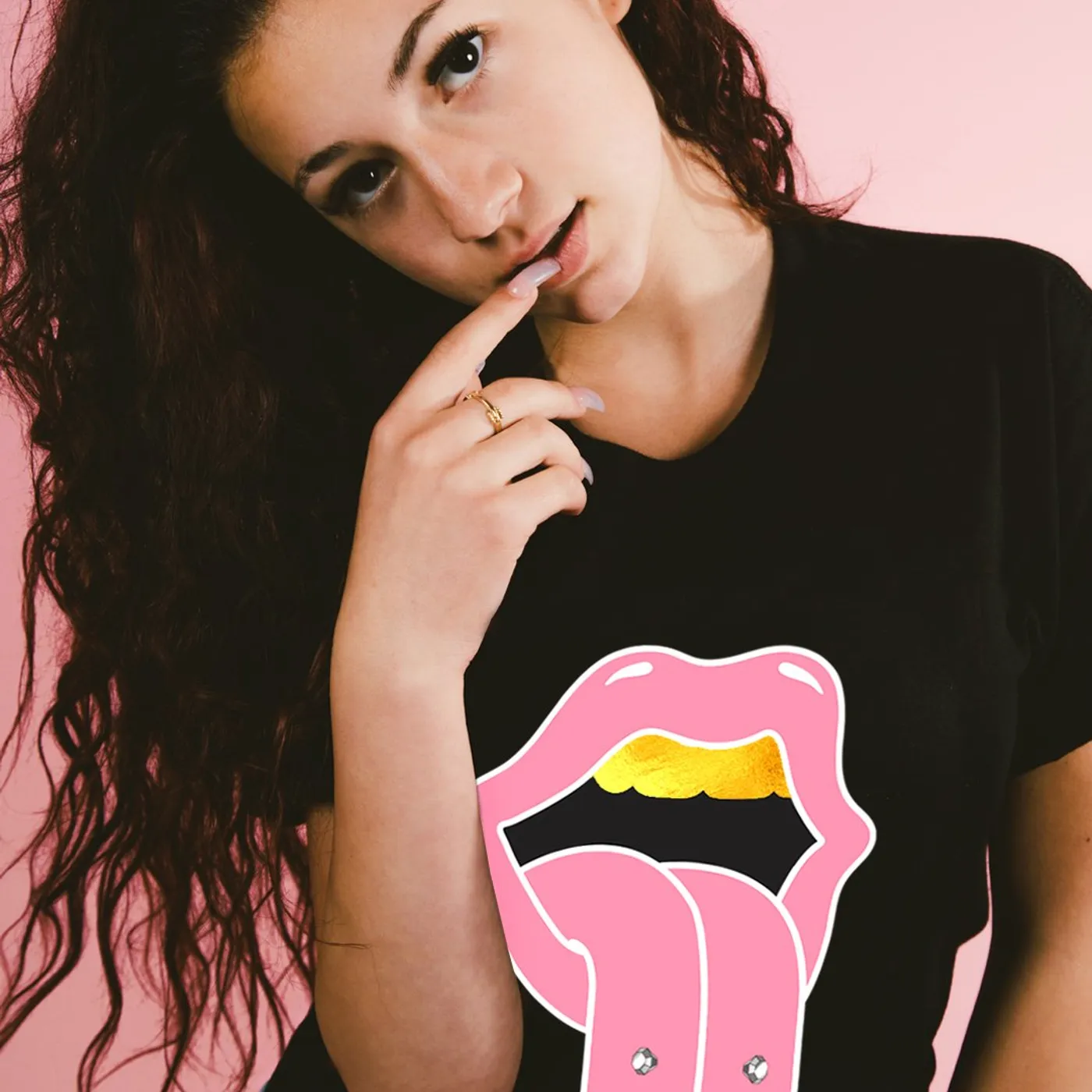 Bhad Bhabie OG Tongue Tee