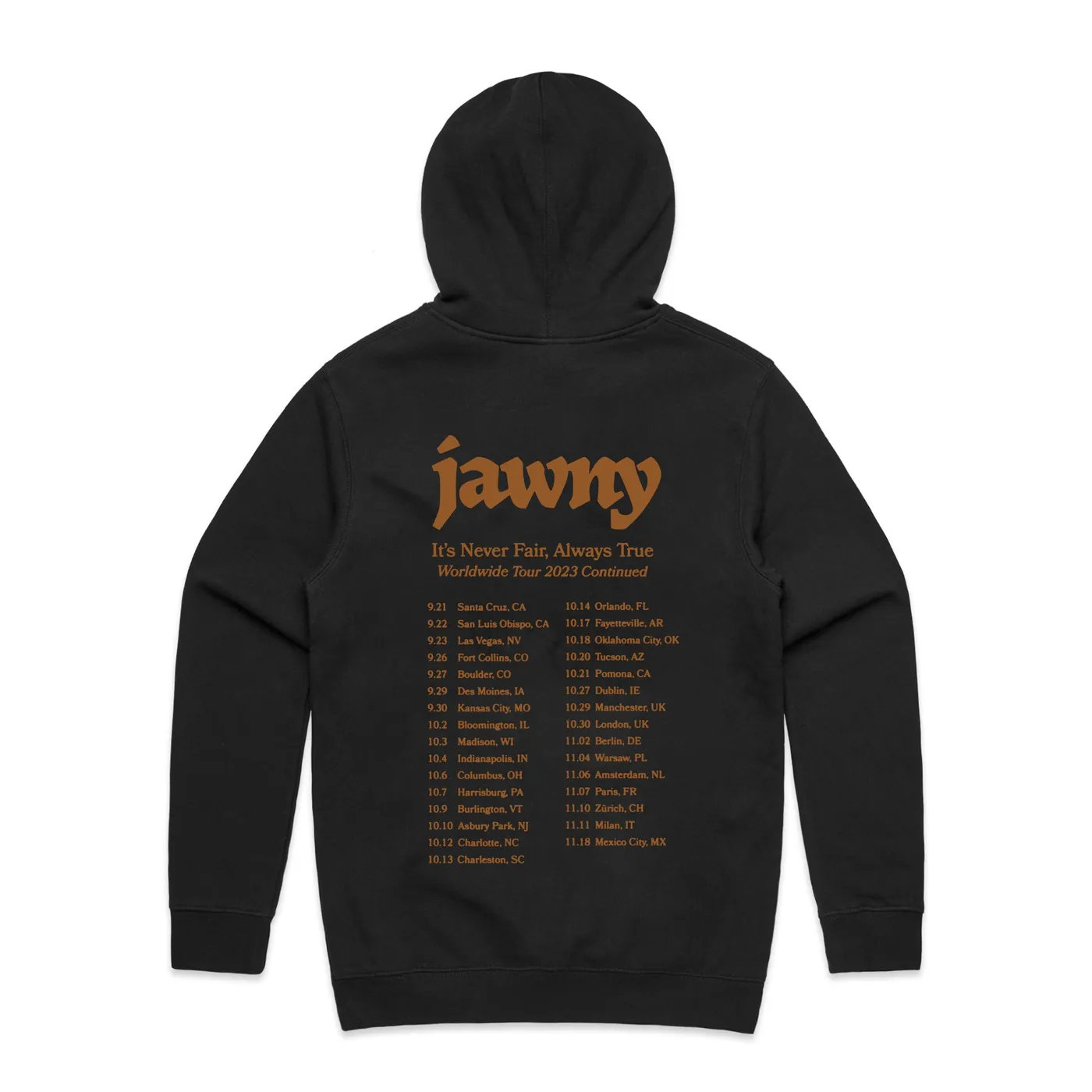 JAWNY Tour Hoodie