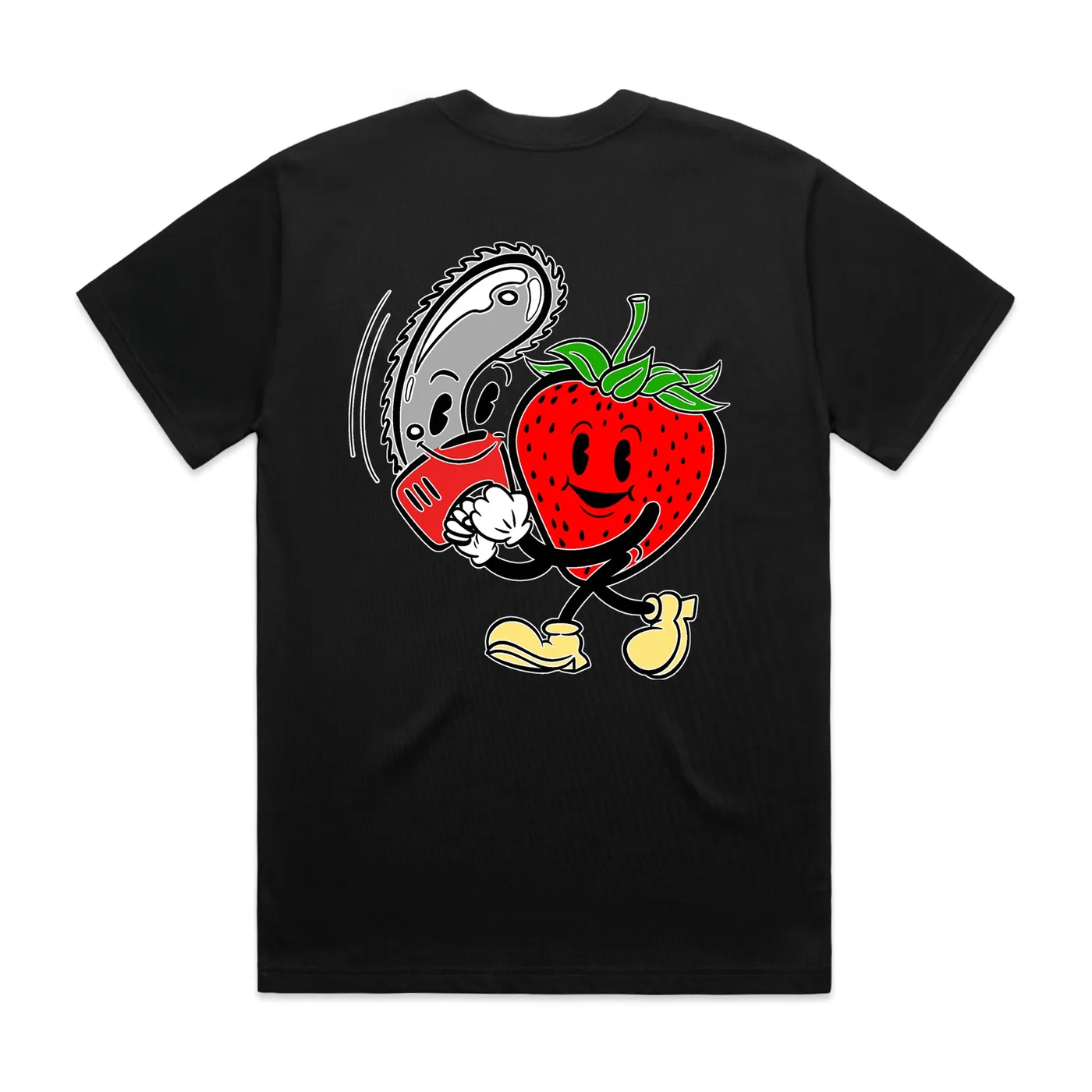 JAWNY Strawberry Chainsaw Tee