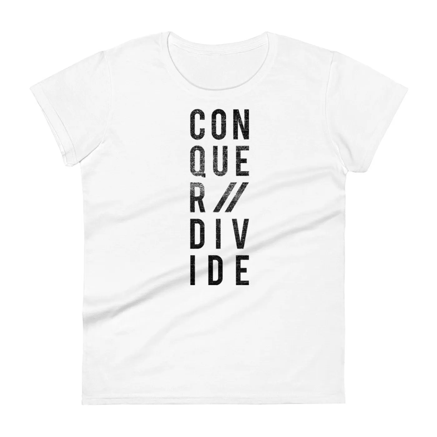 Conquer Divide Conquer // Divide t-shirt Women's
