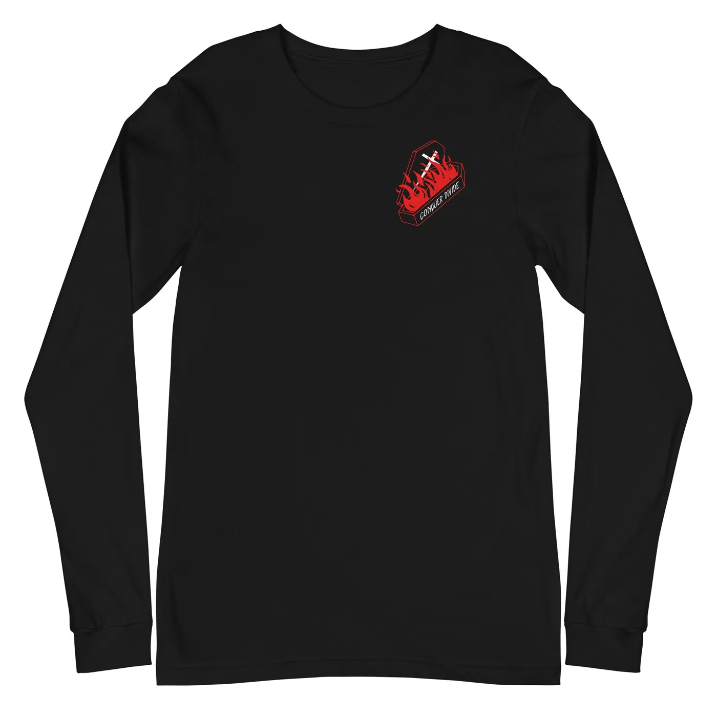 Conquer Divide New Heaven Coffin Long Sleeve Tee